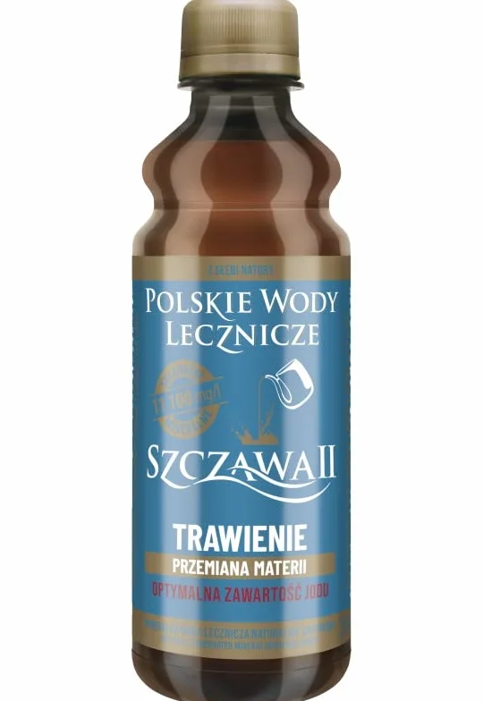 Woda lecznicza Szczawa II na trawienie i przemianę materii