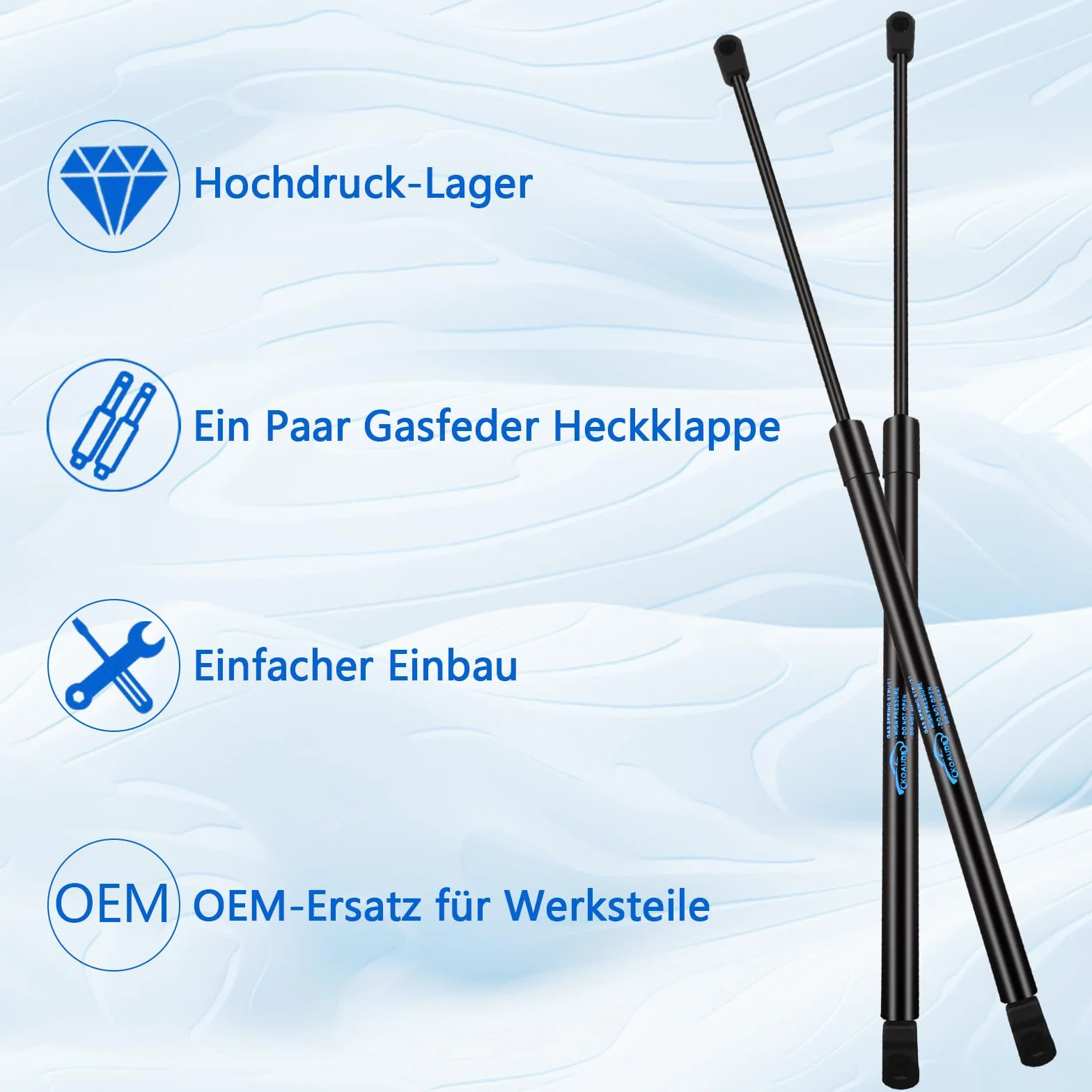 2 szt. podnośnik hydrauliczny do Hyundai i30 FD Hatchback 2007-2011 5 drzwi bagażnika czarny podnośnik bagażnikowy sprężyny gazowe, klapa, zamiennik dla #817711Z000