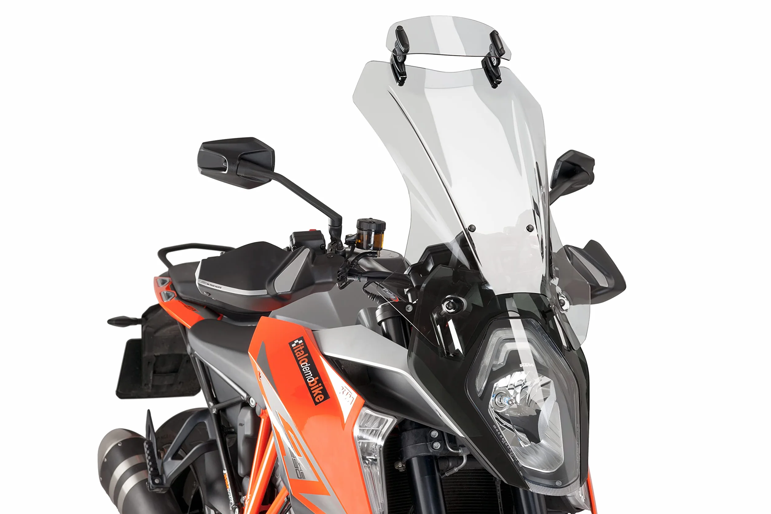 Puig 6320 W Wieloregulowany wizjer Clip-on, przezroczysty