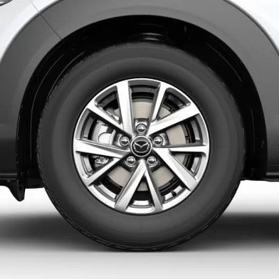 Mazda CX-30 DM 2019 zimowy komplet kół 16 cali, srebrny, Bridgestone RRDM-1-6-A1-BR