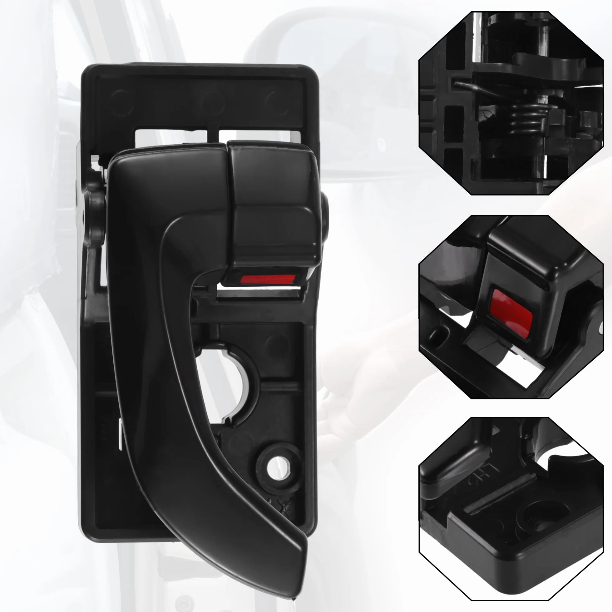 A ABSOPRO Wewnętrzna klamka przednia lewa dla Hyundai Tucson 2005-2009-1 szt