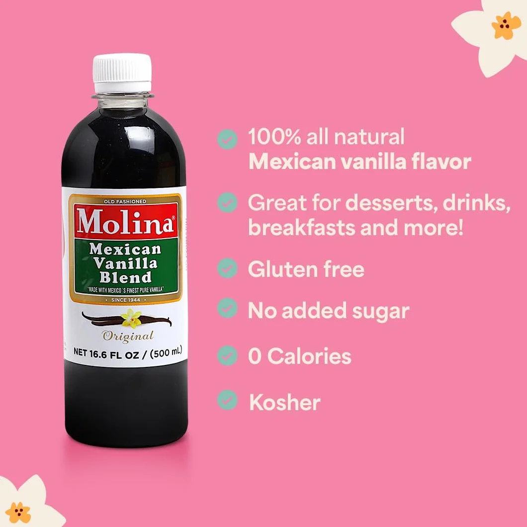 Ekstrakt z meksykańskiej wanilii Molina Vanilla (497 ml)