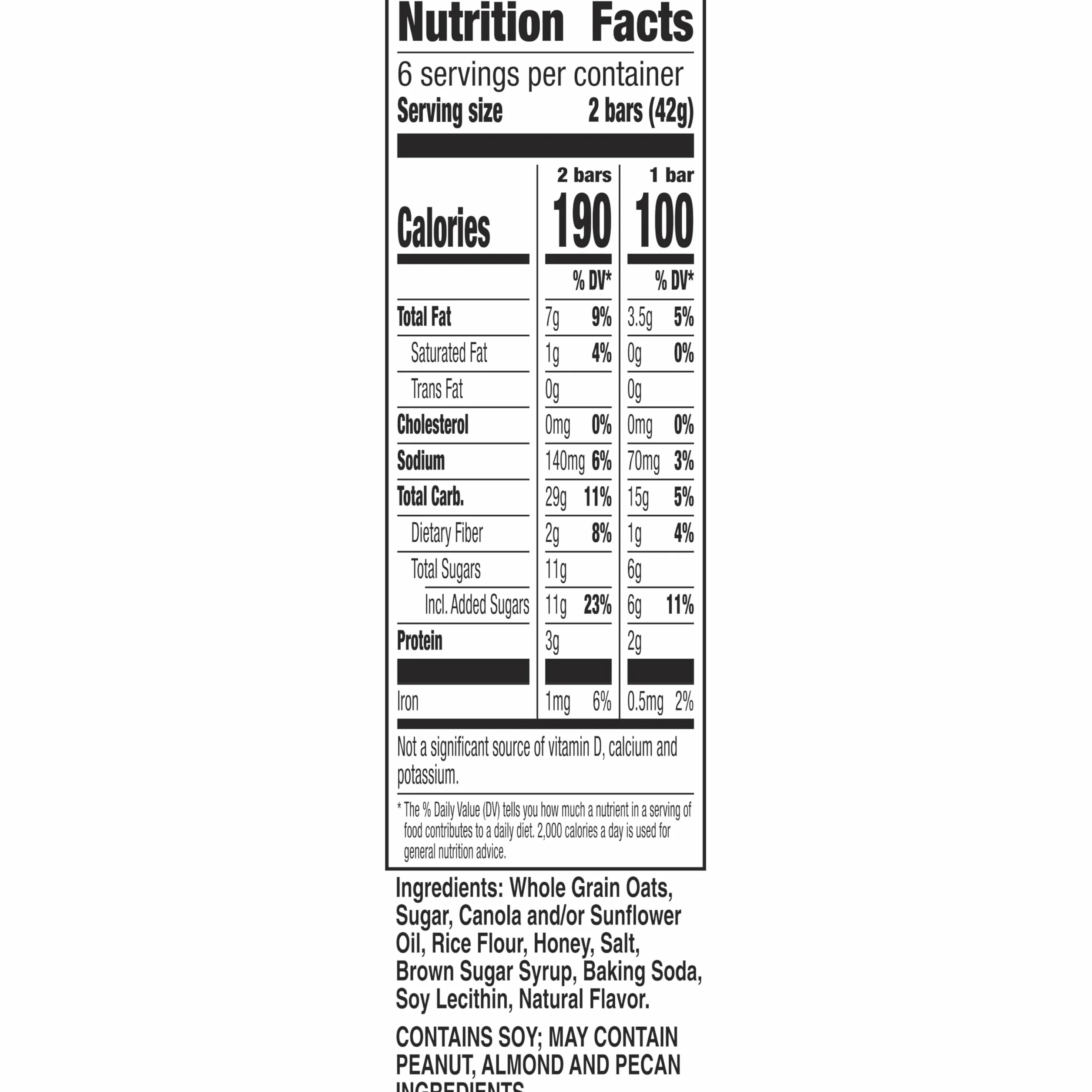 Nature Valley Oats 'n Honey Granola Bars 8.94 oz (12 Bars)