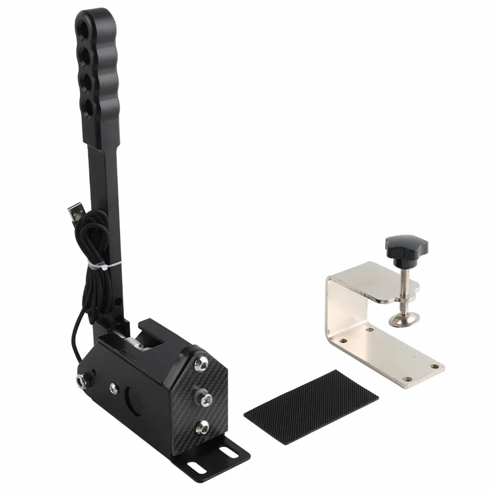 Dźwignia Hamulca Ręcznego płyta do hamulca ręczne PC 14 Bit SIM Zacisk hamulca ręcznego USB do gier wyścigowych Logitech G25/G27/G29/T300/T500 FANATECOSW do LFS DIRT Hand Hydrauliczny hamulec ręczny(