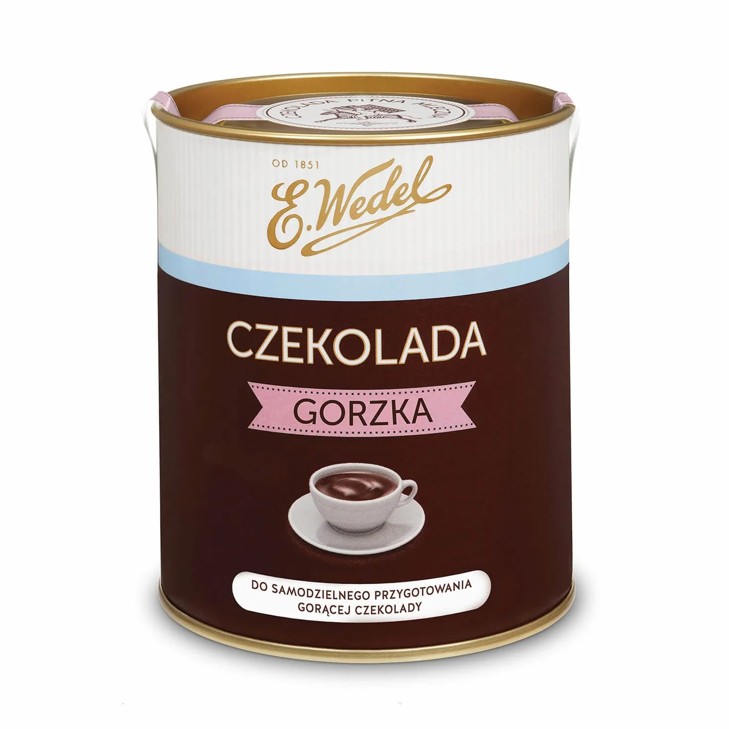 E.Wedel Czekolada pitna gorzka do samodzielnego przygotowania 200 g