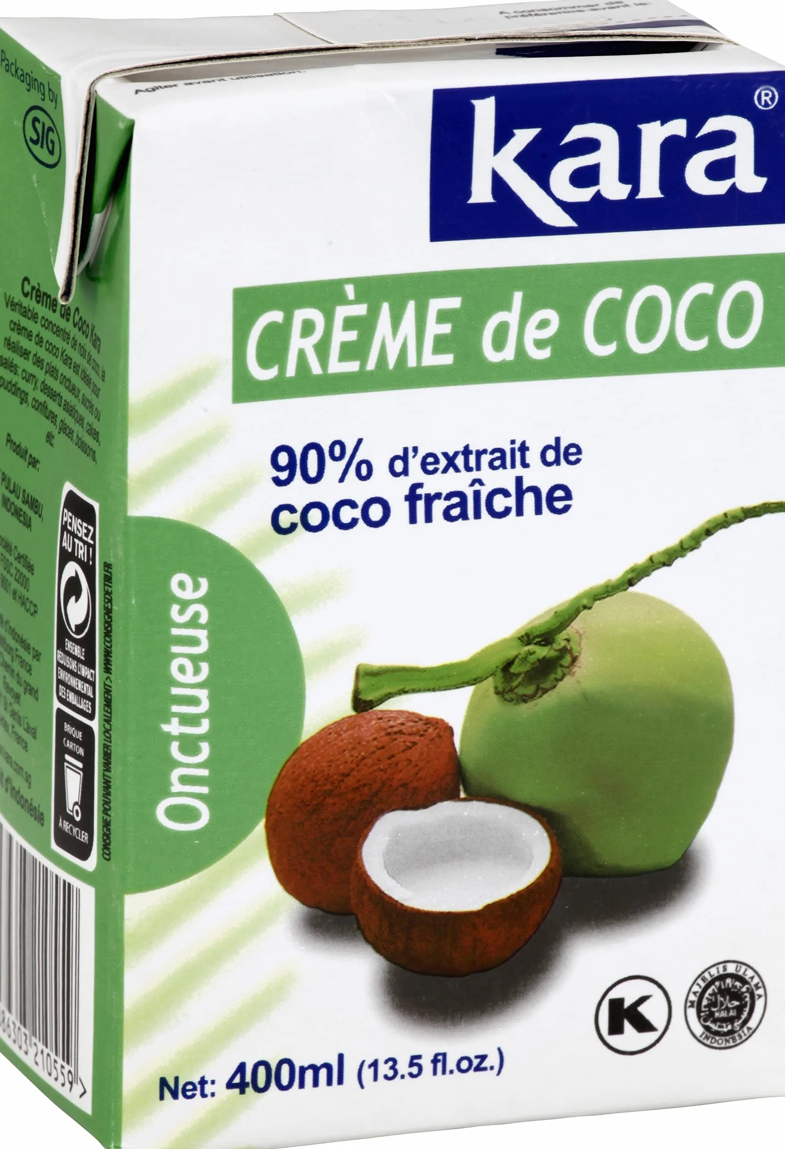 Kara Kremowy Krem kokosowy 400ml
