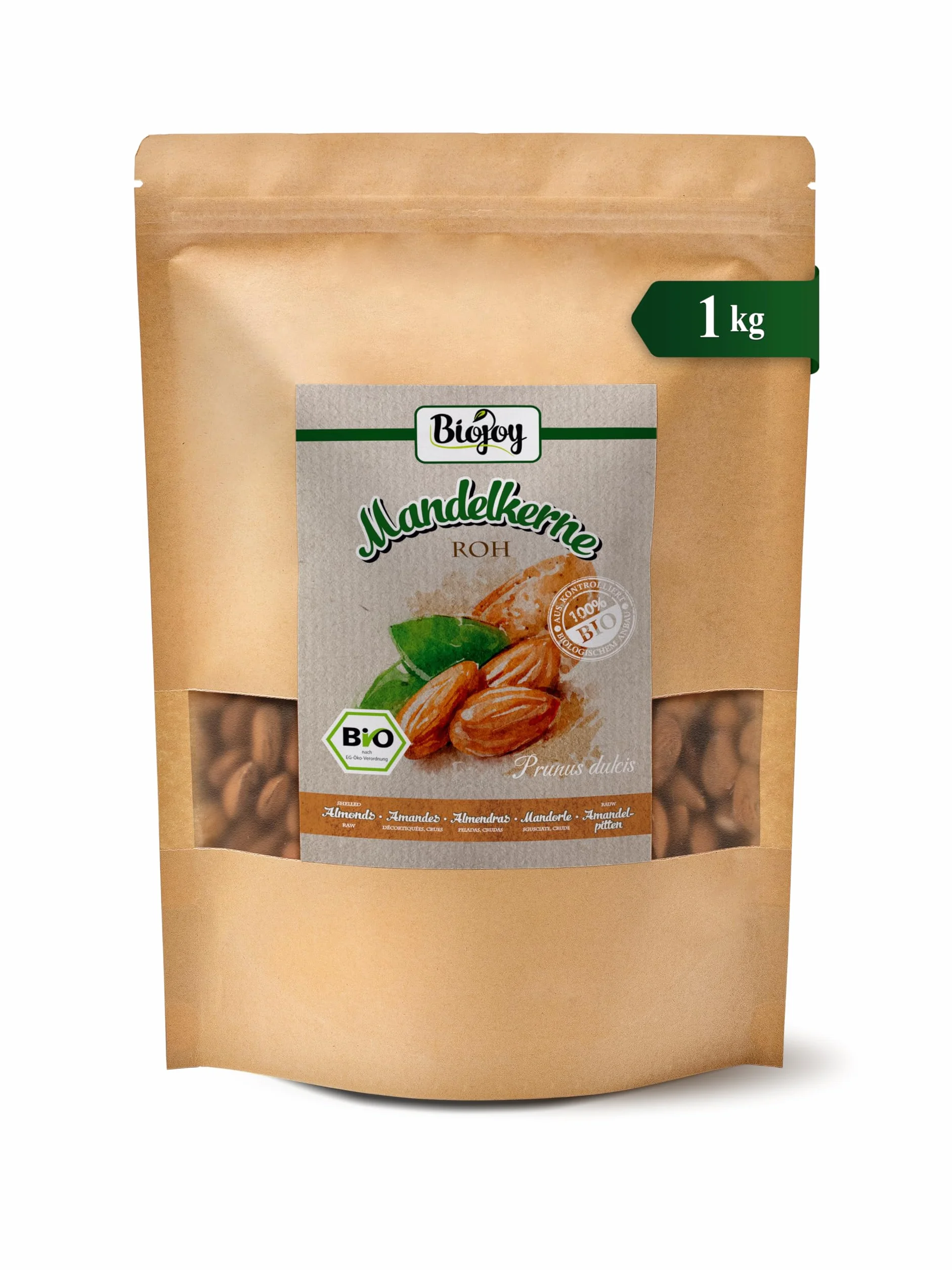 Biojoy BIO-Migdały surowe bez łupiny 1 kg