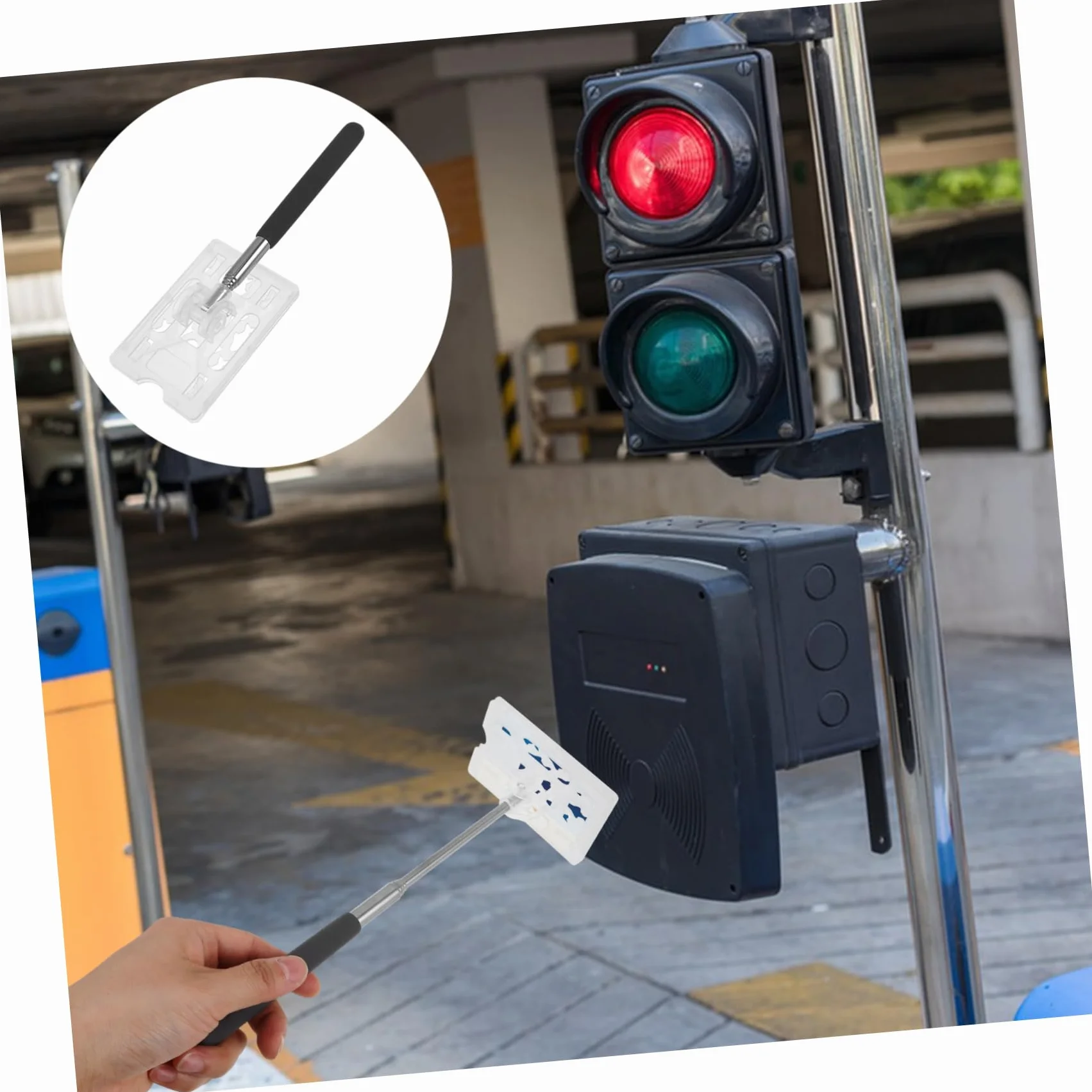 iplusmile Uchwyt Na Kartę Otwierającą Drzwi Uchwyt Na Kartę Teleskopową Uchwyt Na Kartę Parkingową Drążek Do Przesuwania Kart Parkingowych Drążek Do Płacenia Za Parking Teleskopowy Uchwyt