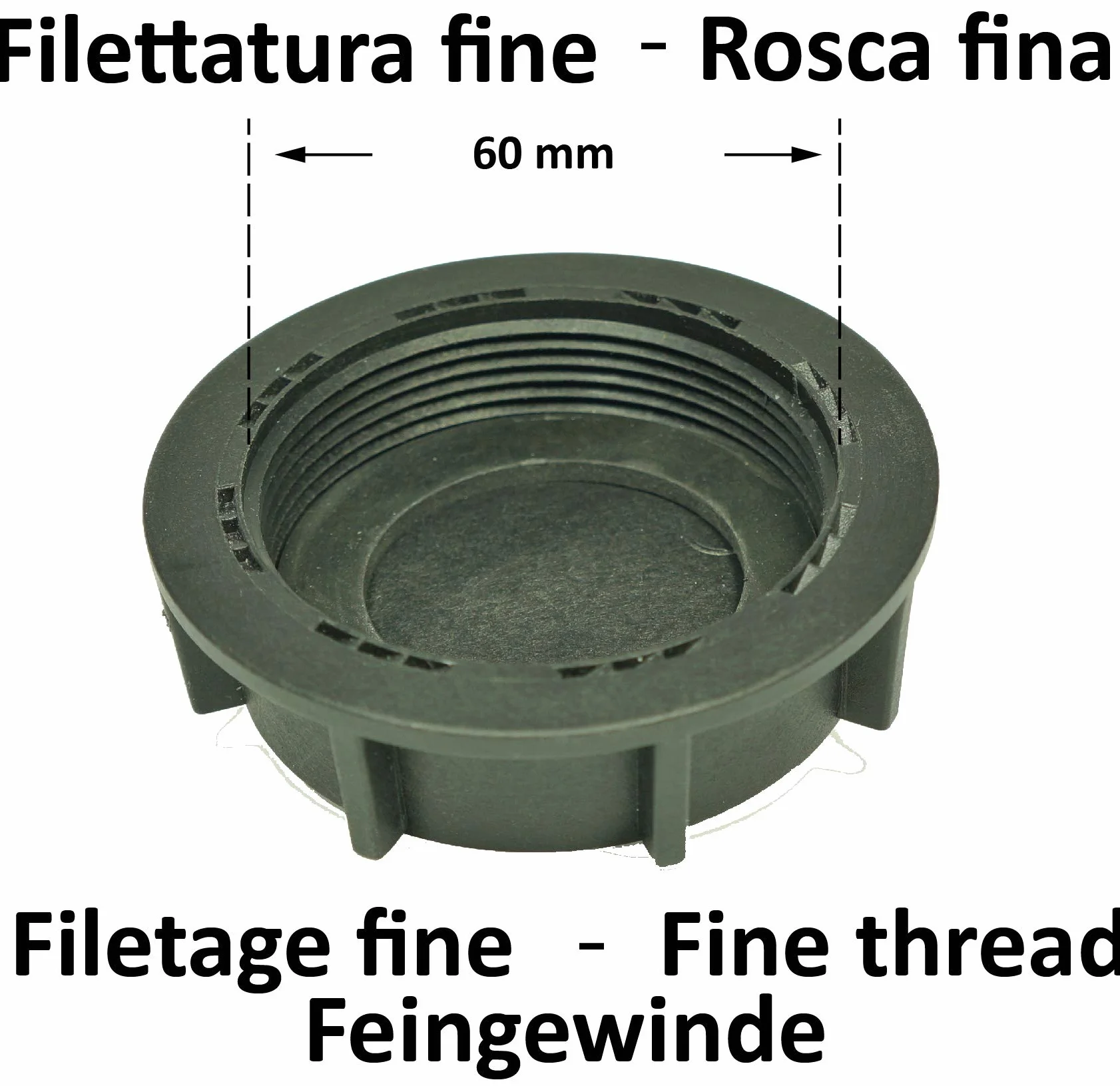 WAFA Adapter korka zbiornika na wodę do Knaus Weinsberg plastikowy