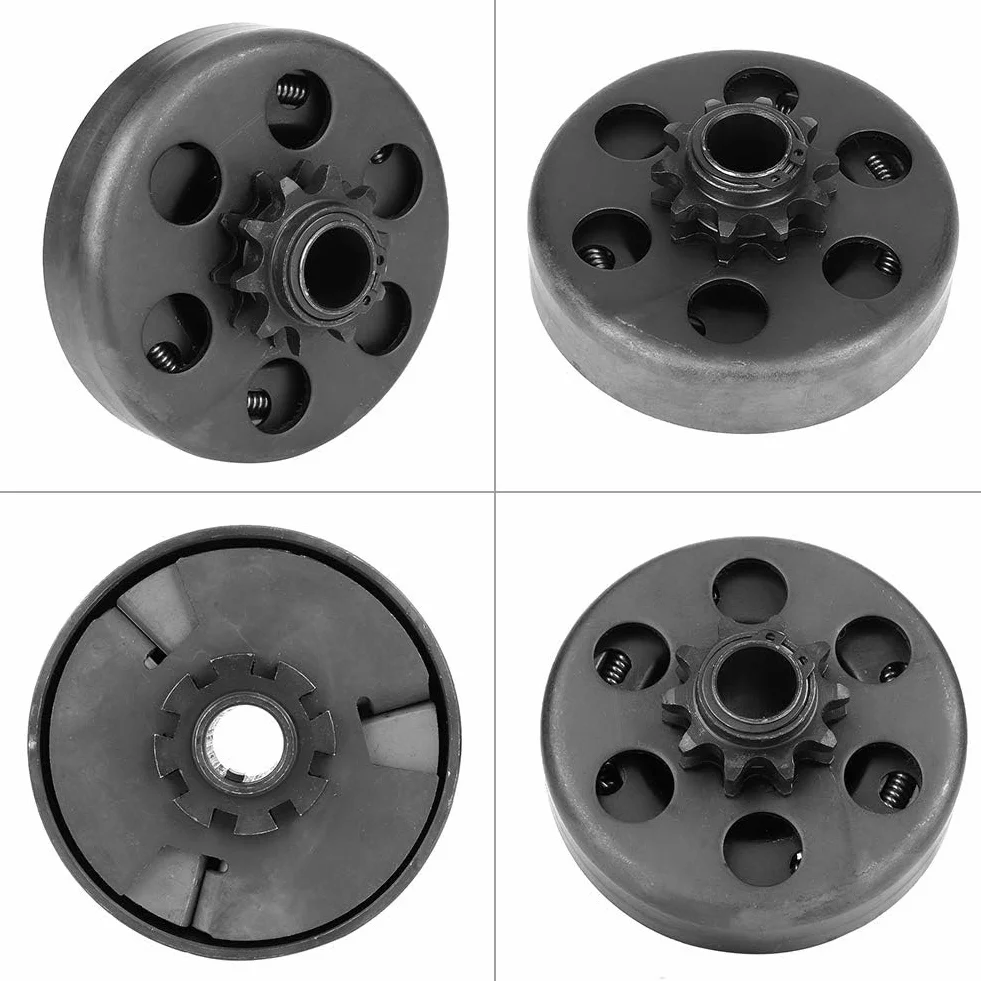 Aramox Sprzęgło odśrodkowe do silnika 10T 19 mm łańcuch 40/41/420 do roweru górskiego Kart Go