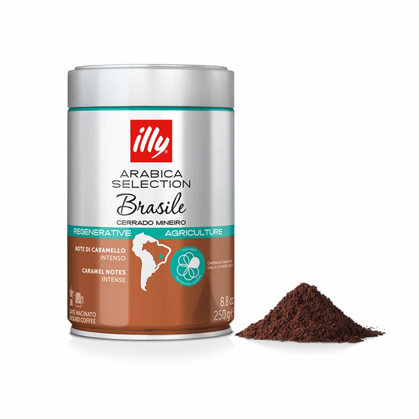 illy Kawa mielona Arabica Cerrado Minero Brazil puszka 250 g