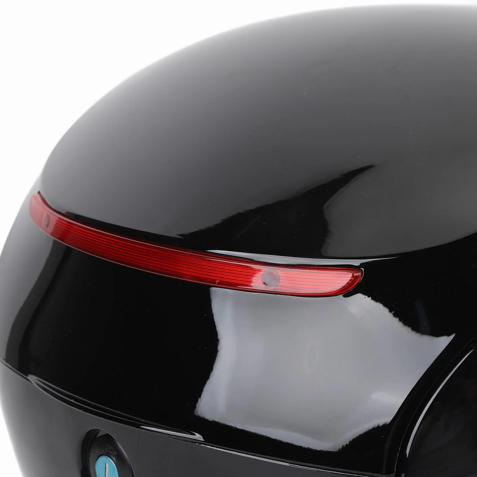 Sorandy Kufer na Motocykl 32L Odporny na Kurz Bagażnik do Motocykli i Skuterów Lekki i Wytrzymały (BLACK)