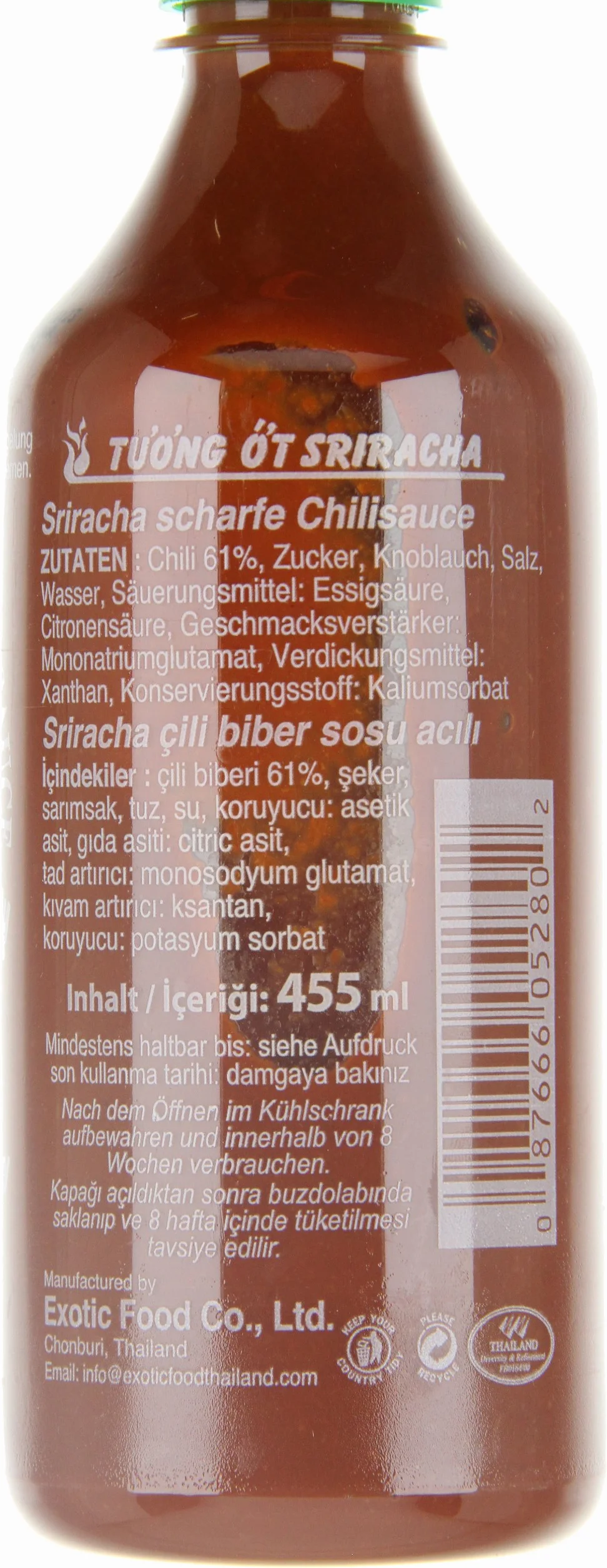 Flying Goose Sriracha Hot Chilli sos 455 ml