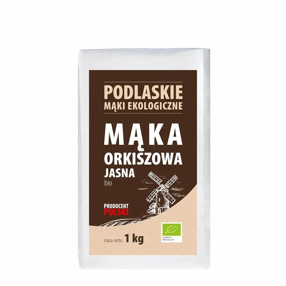 Jasna mąka orkiszowa 1 kg EKO typ 500 BIO LIFE