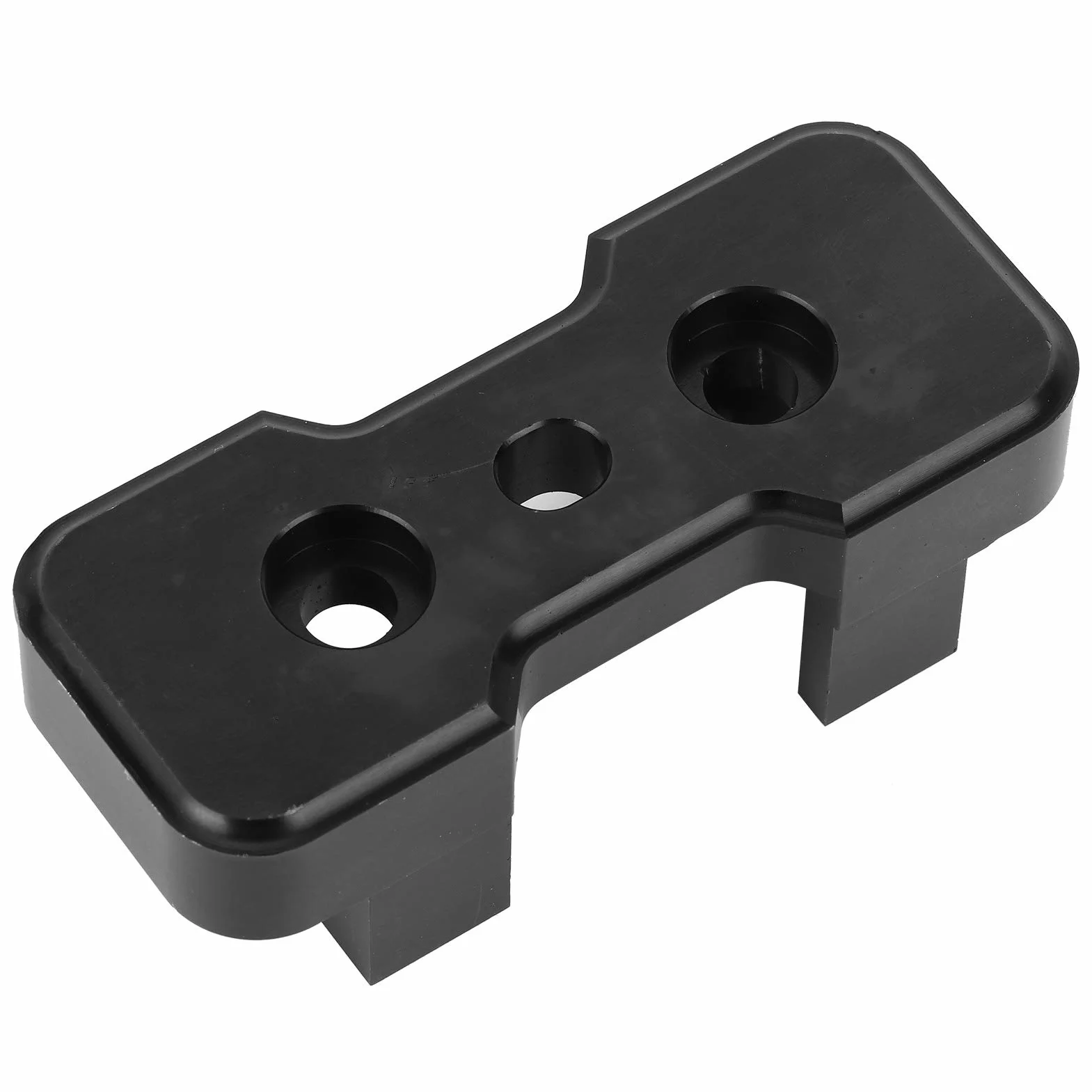 Mocowanie skrzyni biegów wkładka kęs aluminiowy uchwyt do transmisji pasuje do A4/S4/RS4/A5/S5/RS5/Q5/SQ5 stop aluminium czarny 9,9 cm,Automatyczna skrzynia biegów i akcesoria