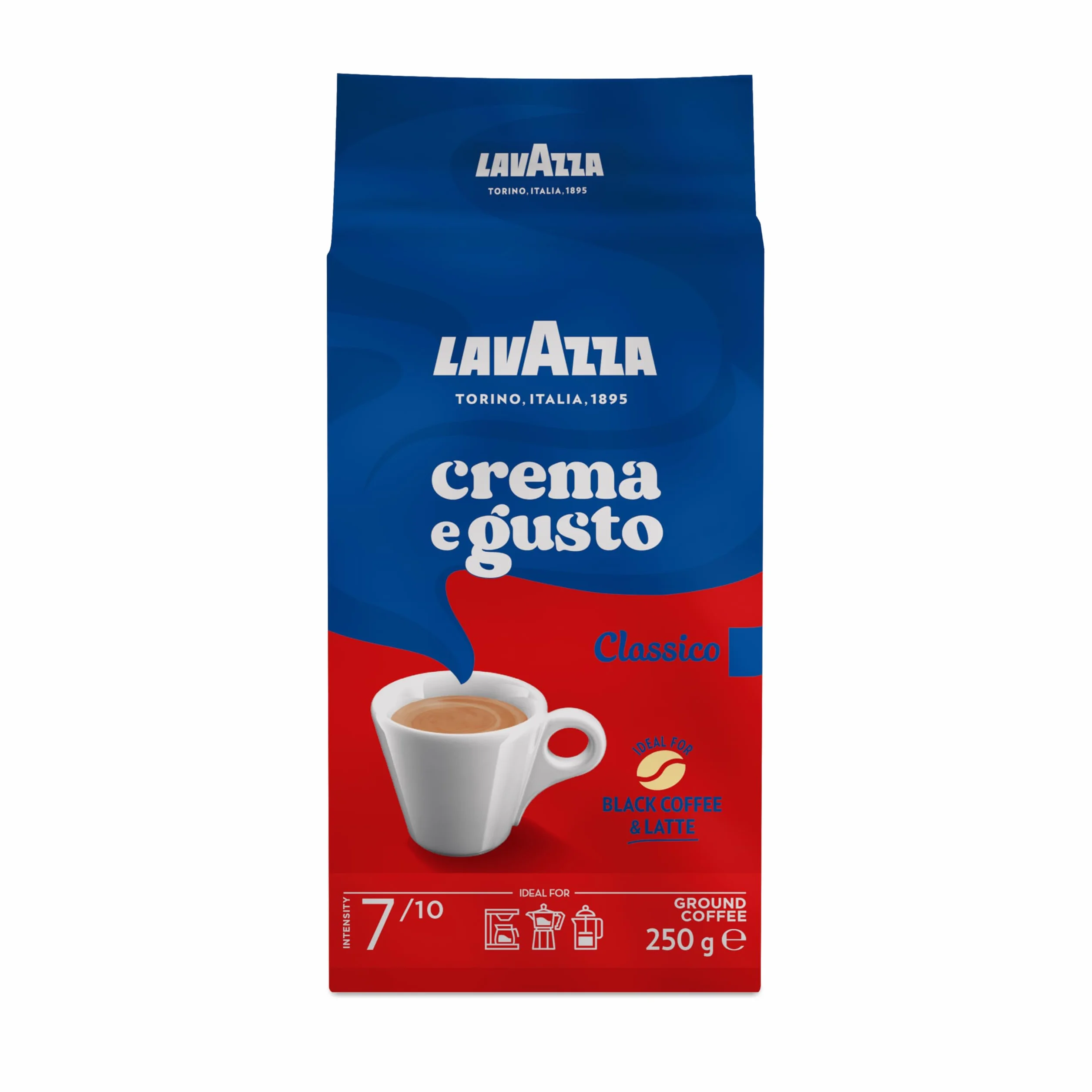 Lavazza Crema E Gusto Kawa Mielona 10 x 250g