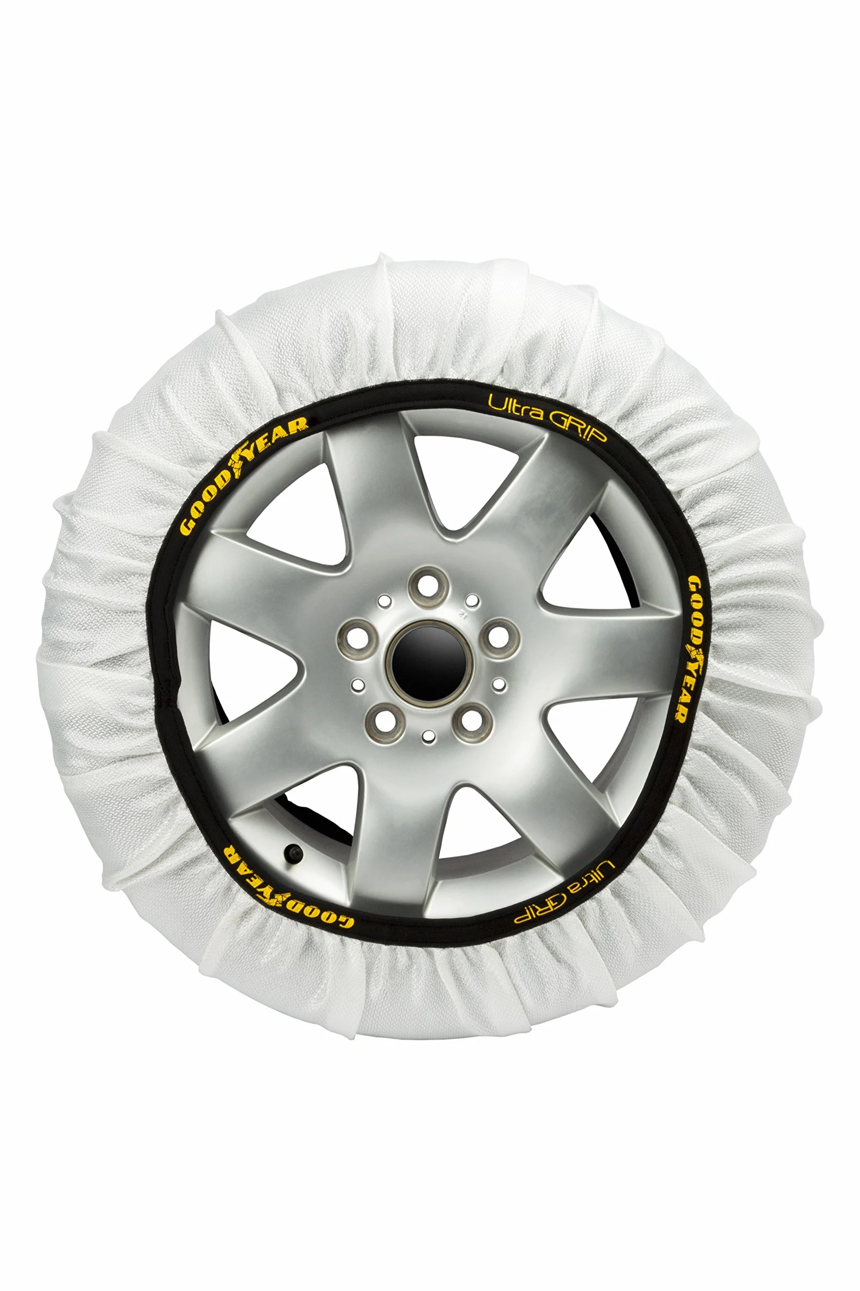 Goodyear Zestaw 2 tekstylnych łańcuchów śniegowych do samochodów Ultra GRIP Rozmiar XXL