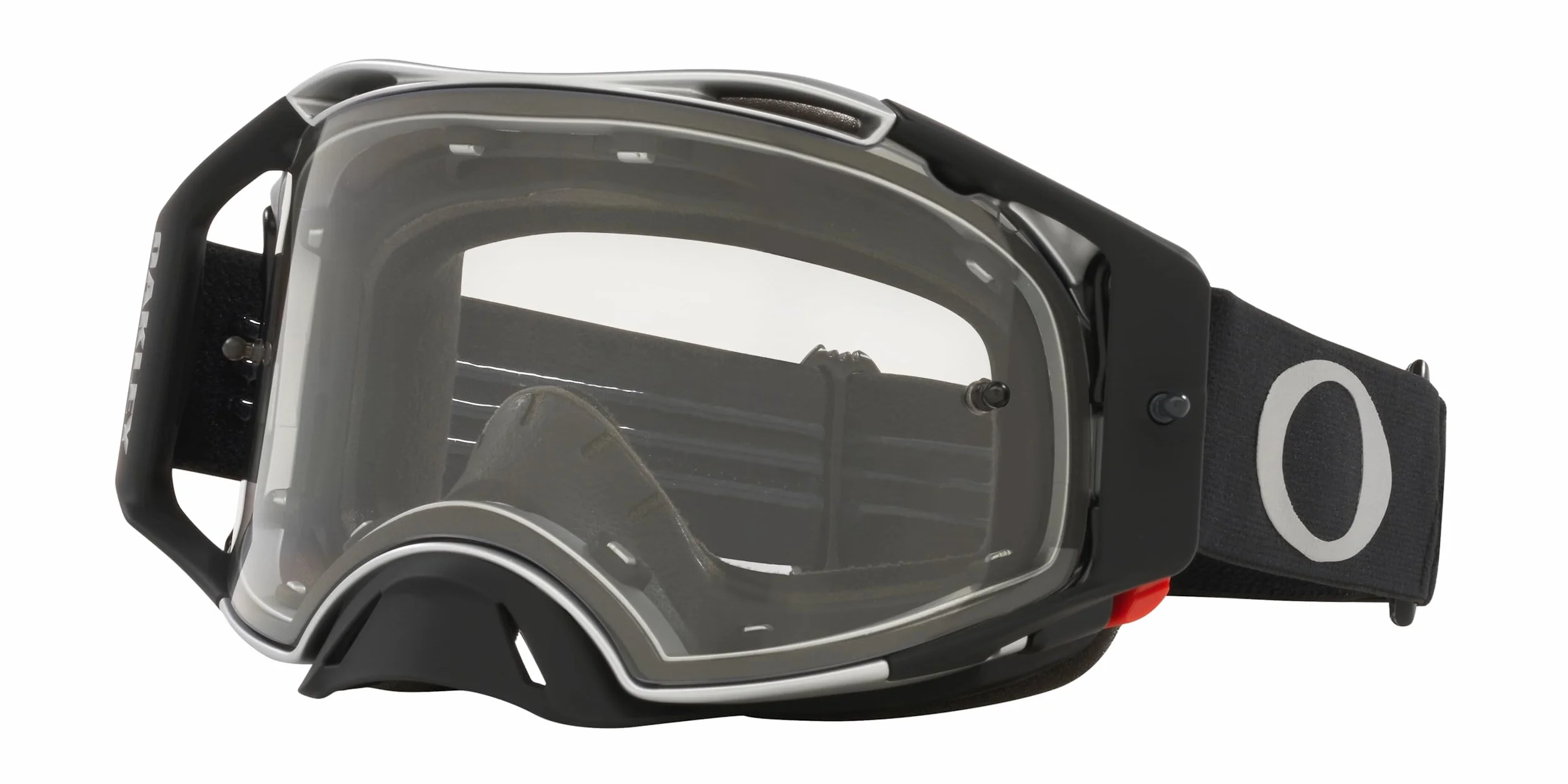 Motorrad-Cross-Maske Oakley Airbrake® MX Tuff Blocks Gunmetal