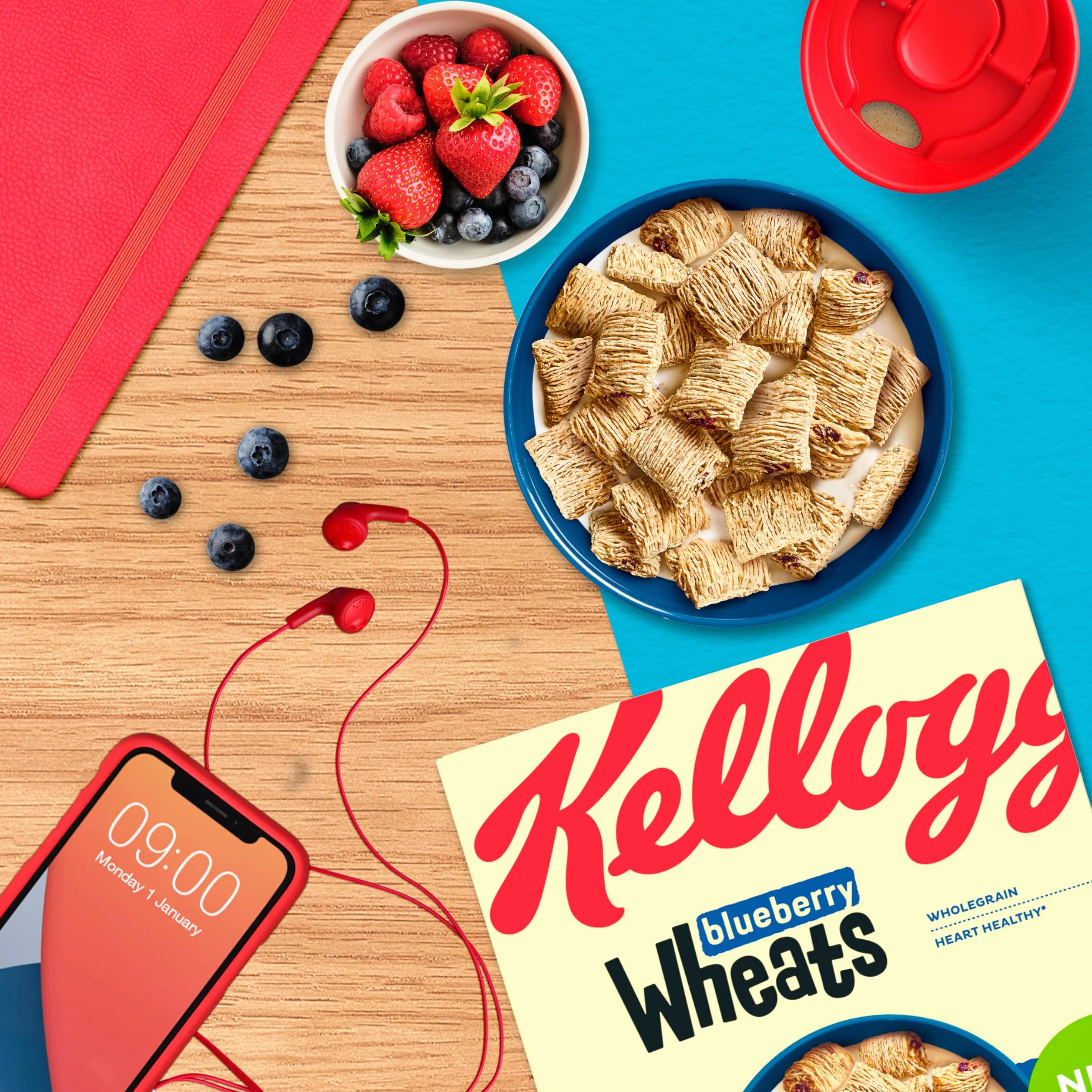 Kellogg's Pszenica jagodowa, 500 g