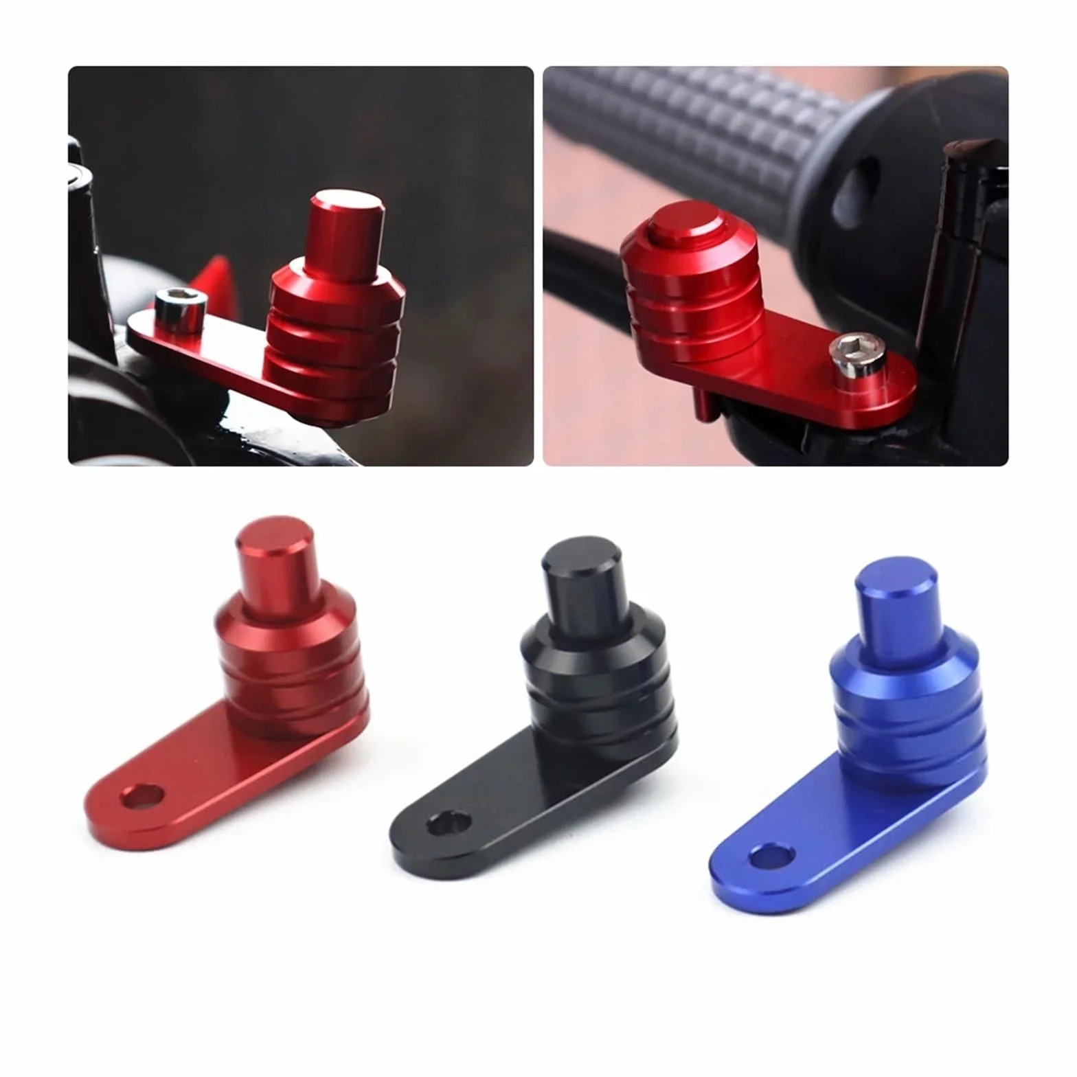Parking Brake Switch Brake Motorcycle Lever Lock Replacement Compatible With 155/125 XMAX 400/300/250/125 NSS FORZA Moto Accessories (Material : Black, Size : 1)