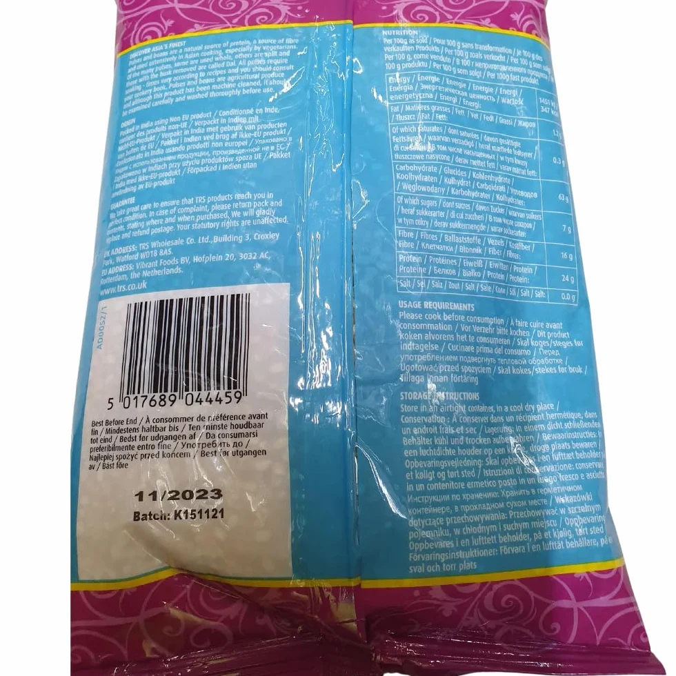 Złute soczewki Mung Dal 1 kg