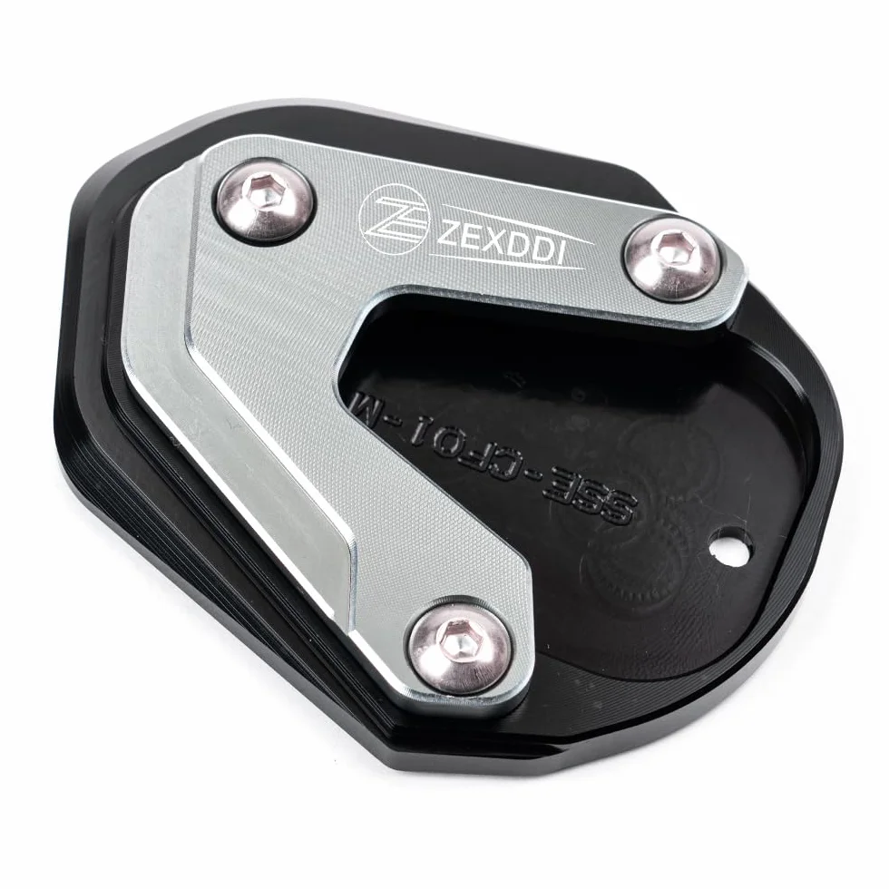 Pasuje do CFMOTO 700MT 800MT 650MT 650 800 700 MT 650TR-G Motocyklowa podpórka CNC Stopka boczna Przedłużka Podkładka 650 TR-G TRG MT800 (Szary)