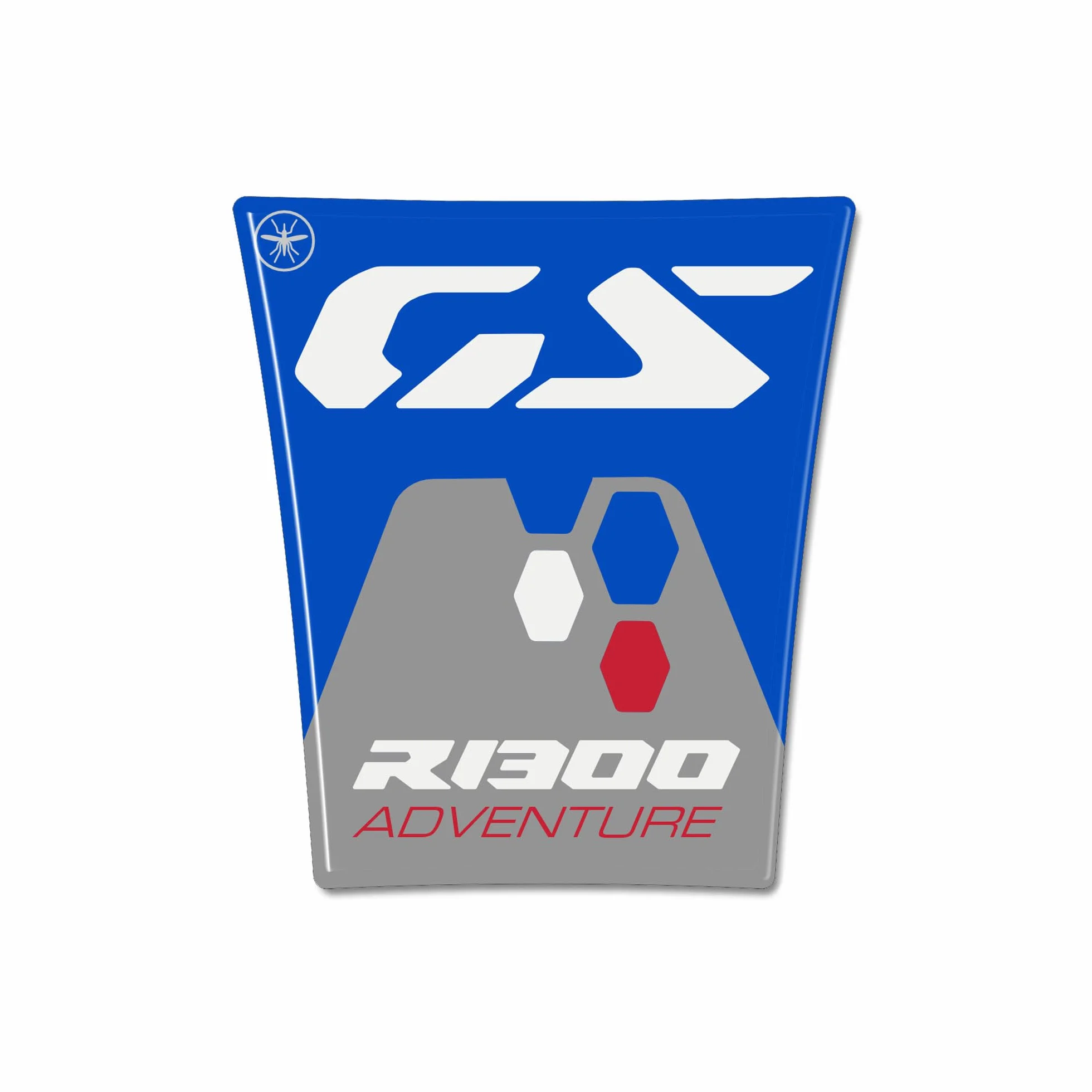 Naklejka żywiczna na zbiornik 3D BMW R 1300 GS Adventure niebieska ochrona dekoracja motocykla