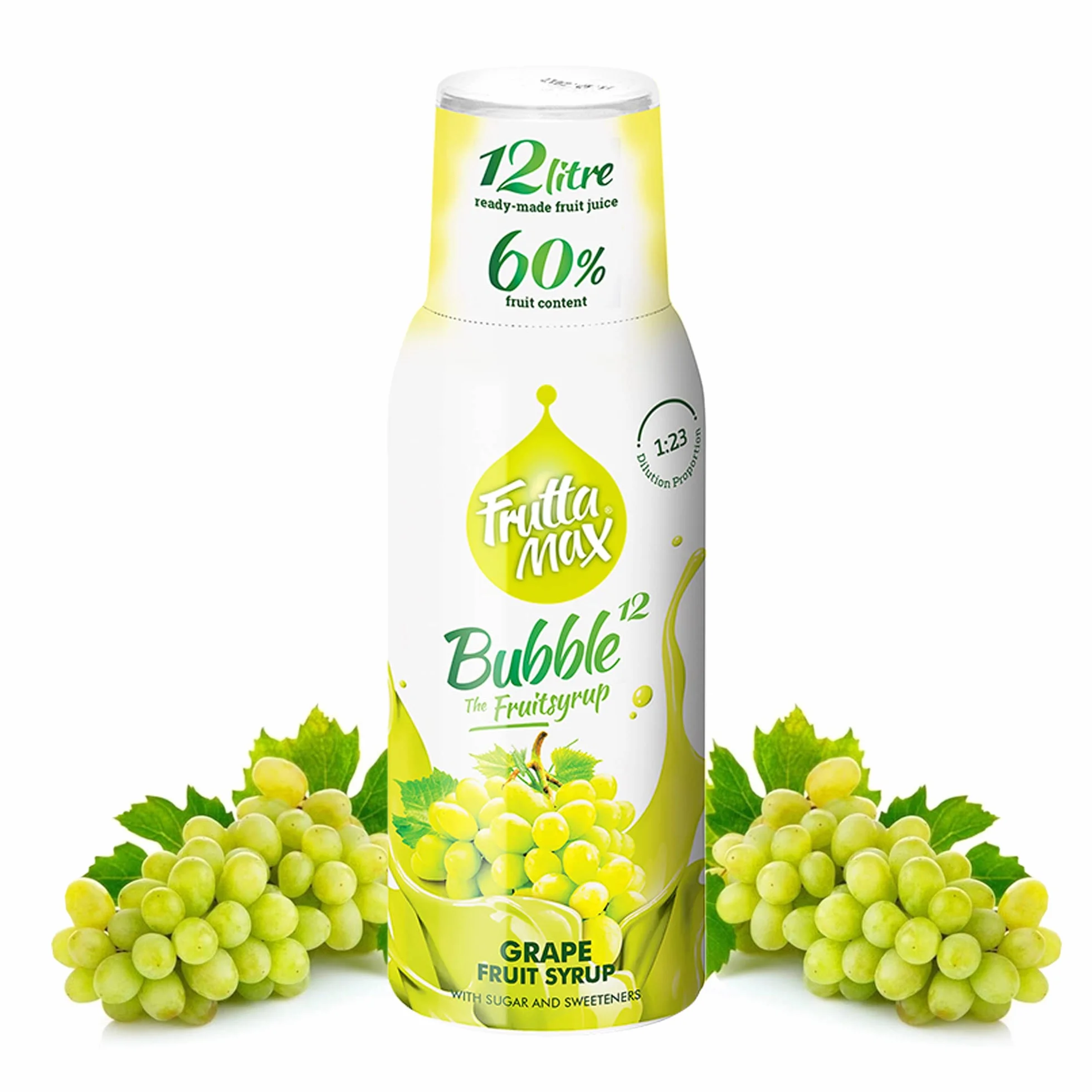 FruttaMax Koncentrat Syropu Owocowego 60% owoców 500 ml Winogrona