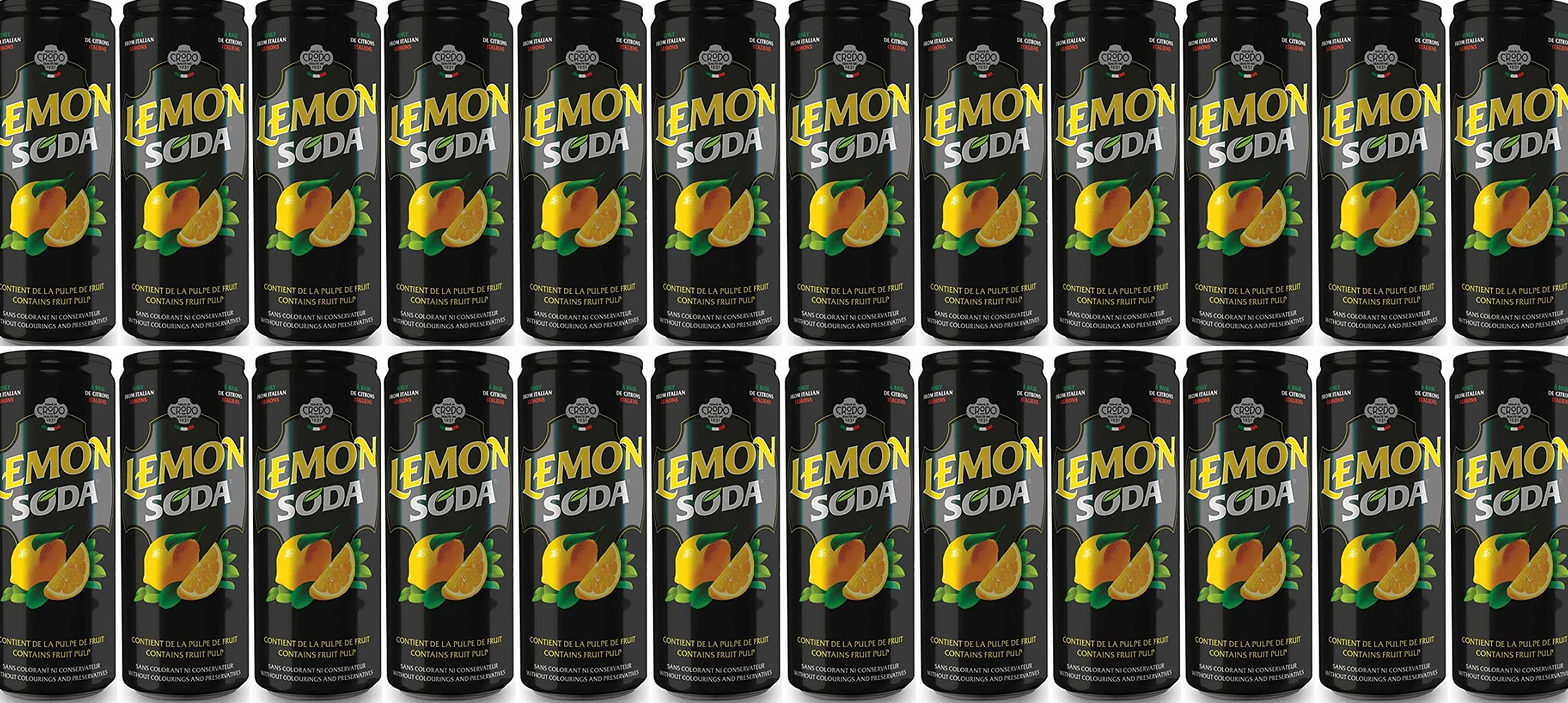 Campari Group Lemonsoda 330 ml Italian Lemon Soda