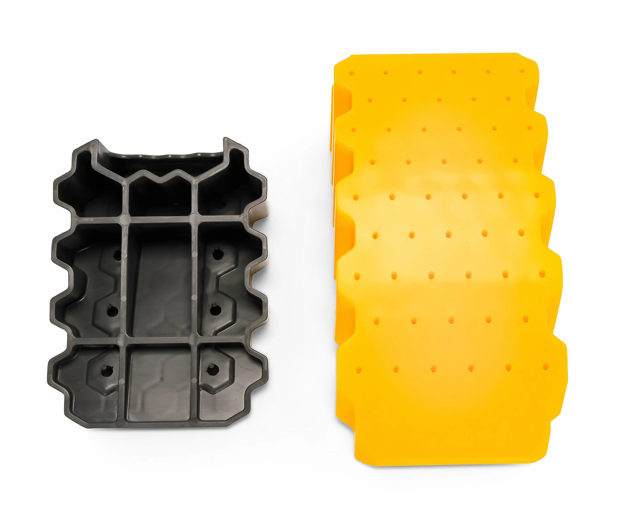Camco 44423 Zakrzywiona poziomownica z klinem na kółkach, 1 szt
