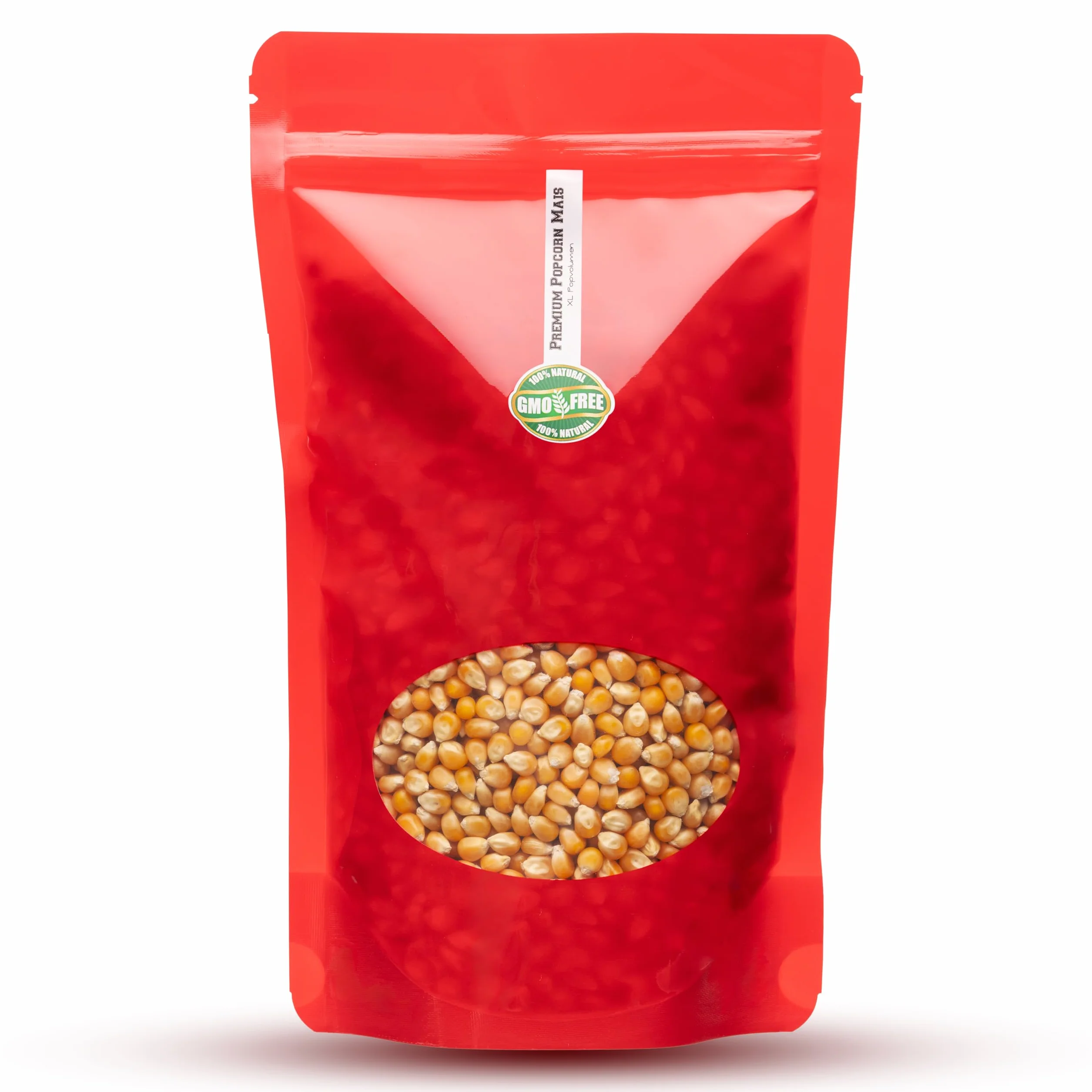 Premium Mushroom Popcorn kinowy 1 kg worek XL współczynnik ekspansji 1:46 bez GMO