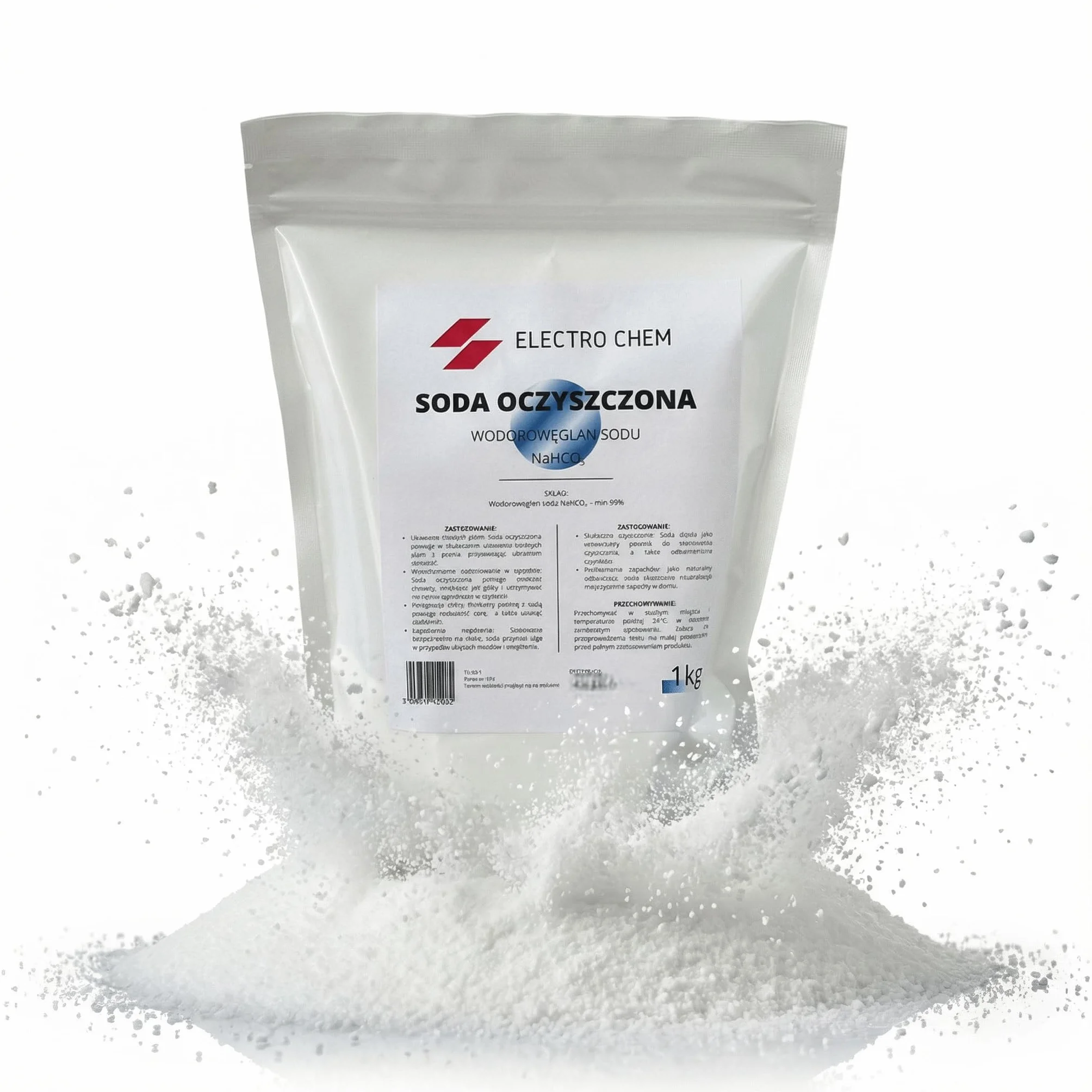 Soda Oczyszczona - wodorowęglan sodu - 1kg