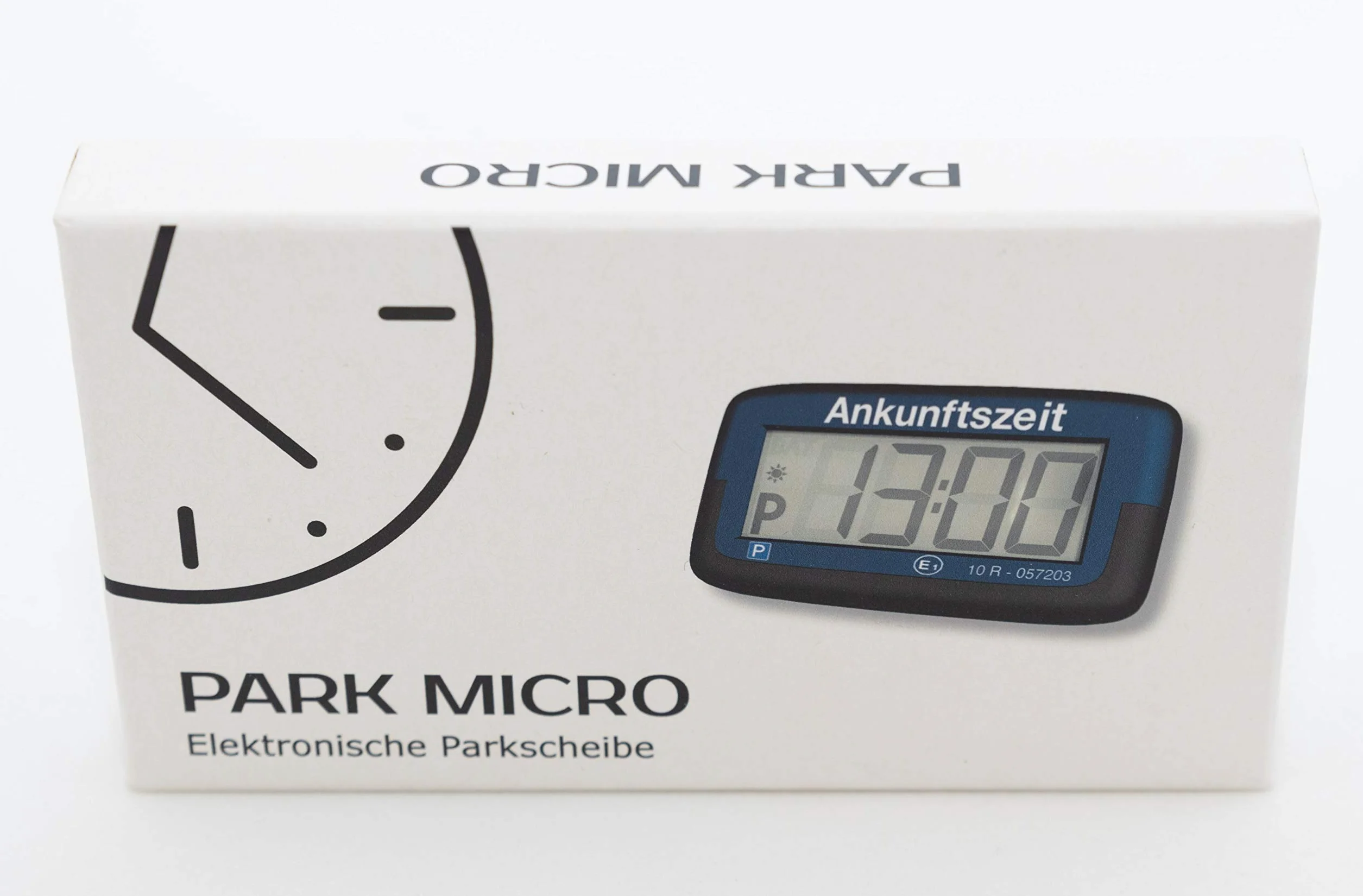 Needit Park Micro Tarcza Parkingowa, Niebieski/Czarny, ‎8 x 4.5 x 1 cm; 31 g