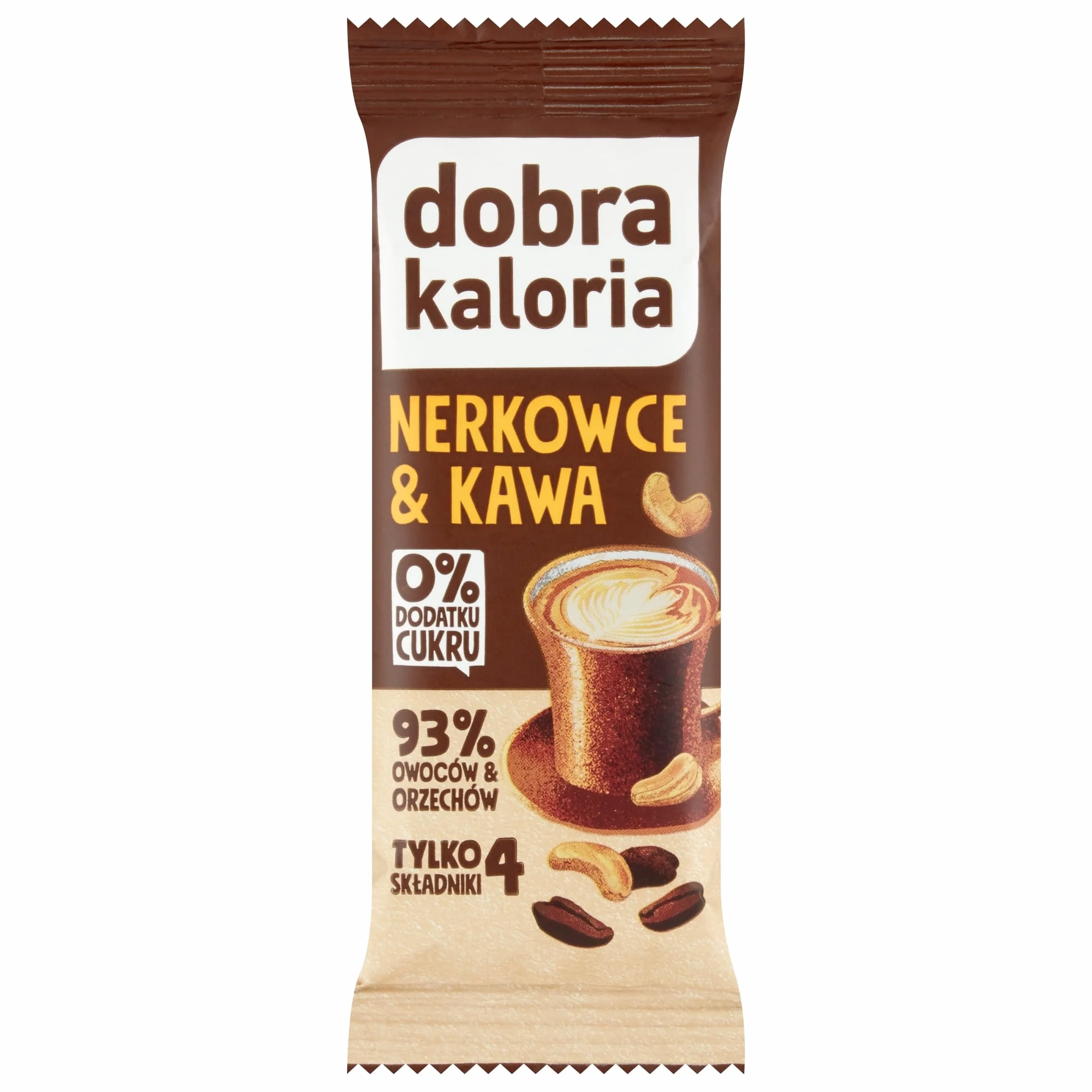 KUBARA Baton Nerkowce Kawa Daktyle Dobra Kaloria 35g