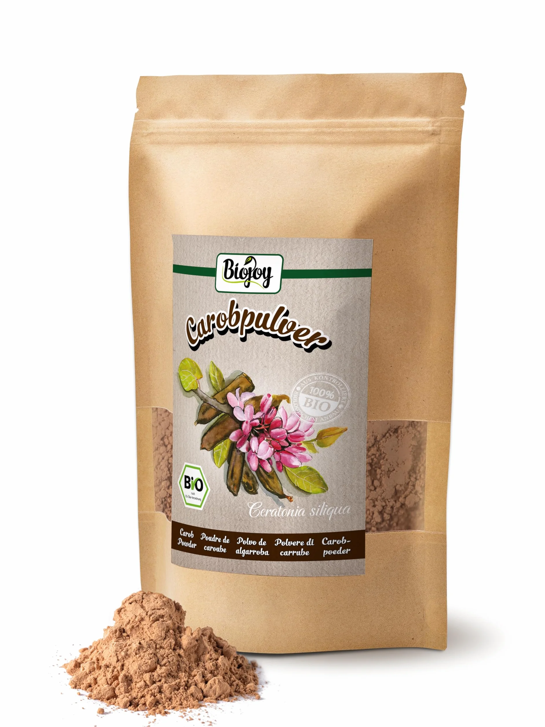Biojoy BIO-Mączkę chleba świętojańskiego (guma karobowa) (500 g)