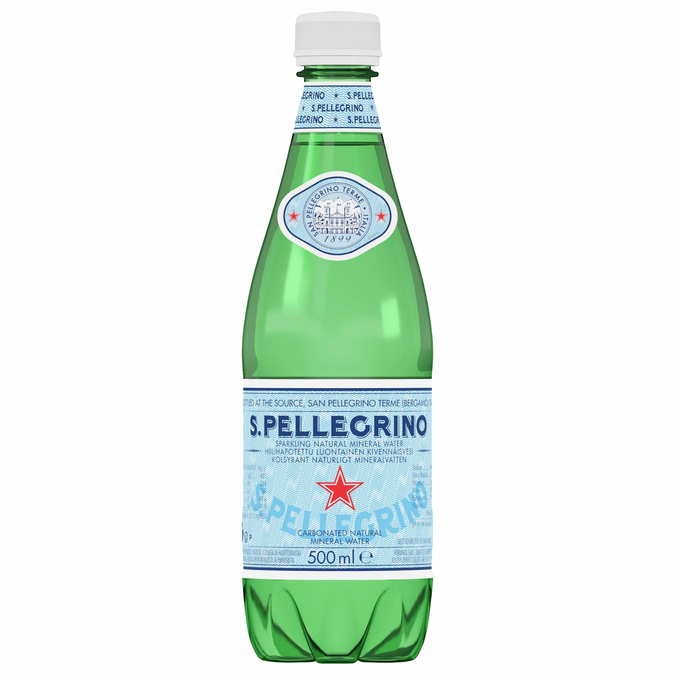 San Pellegrino Naturalna woda mineralna gazowana 24 x 500 ml