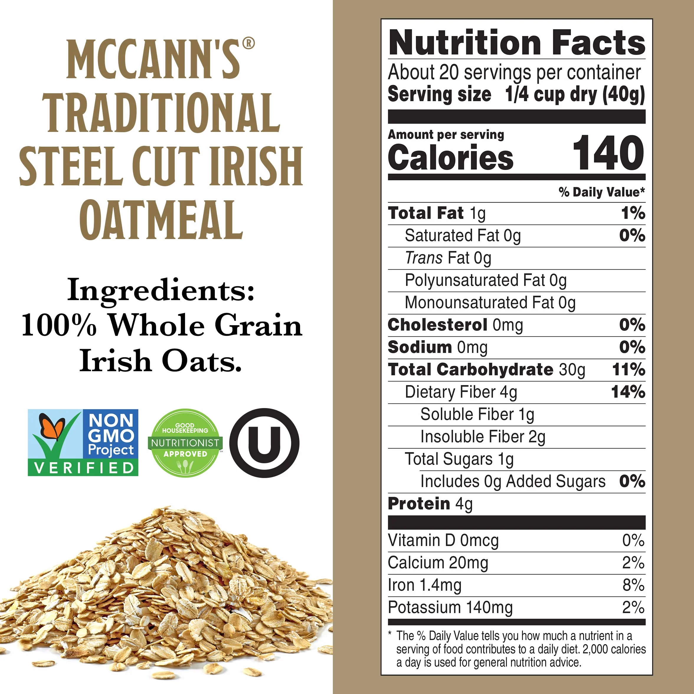 McCann's Irlandzka owsiana puszka 793 g