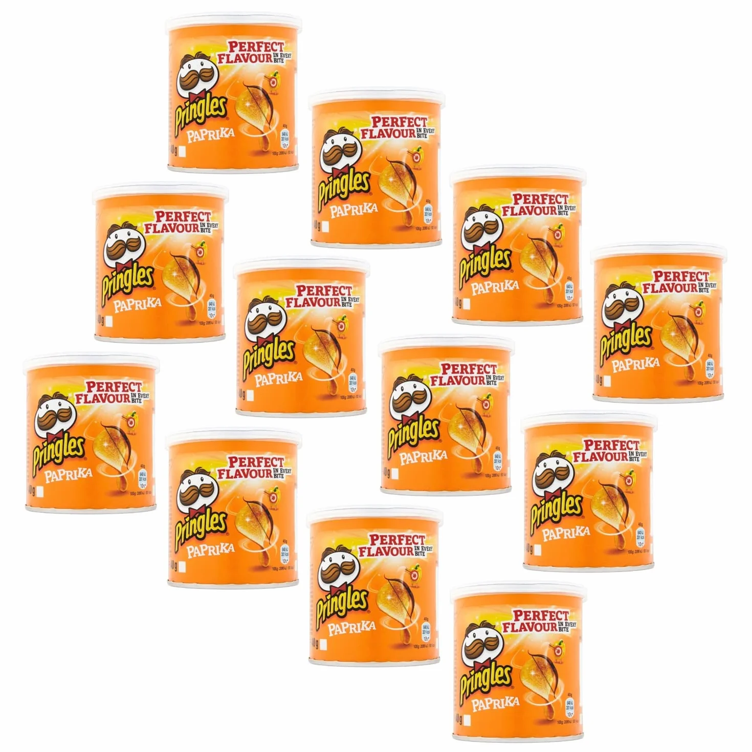 Pringles Chipsy Paprykowe 12 Słoików