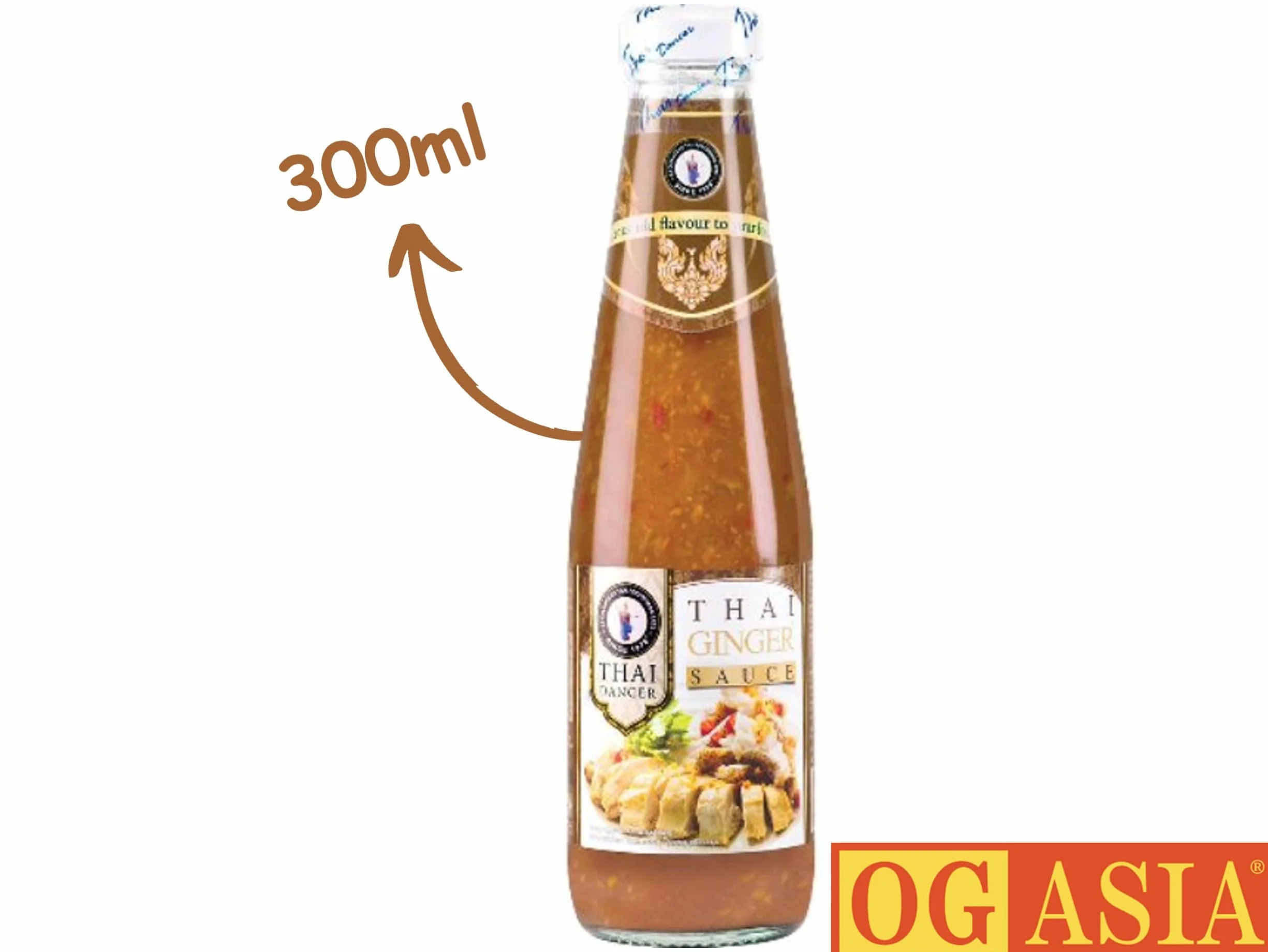 THAI DANCER sos imbirowy - autentyczny sos tajski - OG ASIA - 300 ml PET