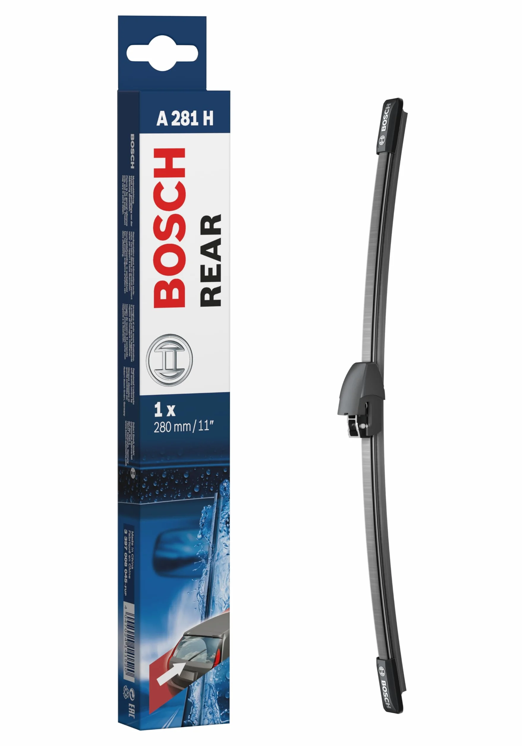 Bosch A281H Pióro Wycieraczki, Czarny, 280 mm