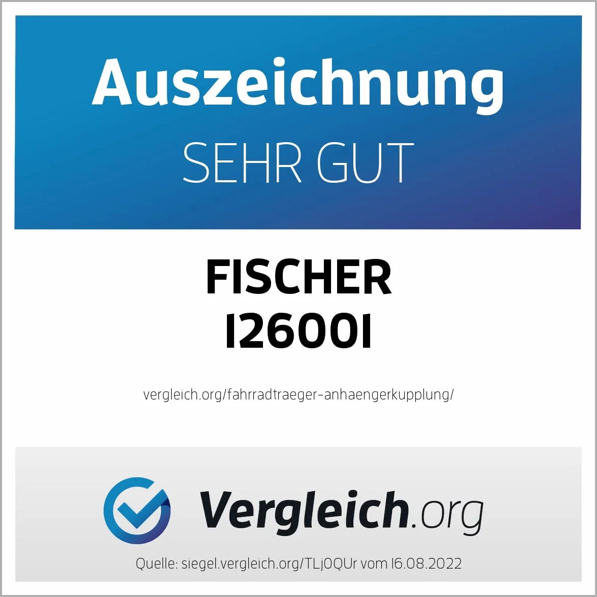 Fischer 126001 Bagażnik, Czarny, Na 2 Rowery