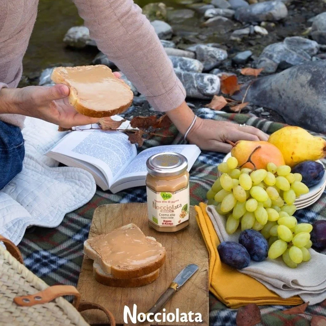 Nocciolata Crema Bianca BIO ekologiczny krem biały włoski