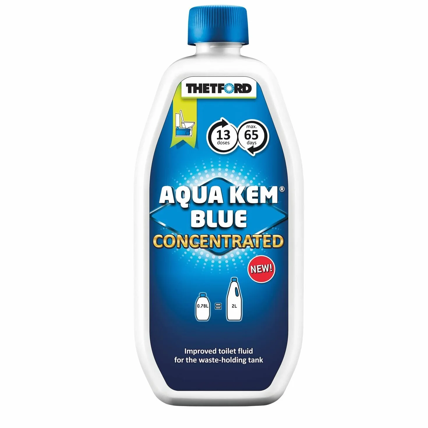 Thetford Nuevo 2024 - Aqua KEM Blue Concentrated 0,780 ml