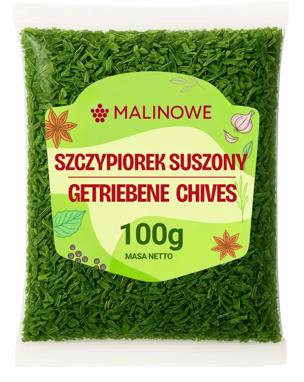 Szczypiorek suszony 100g naturalny premium