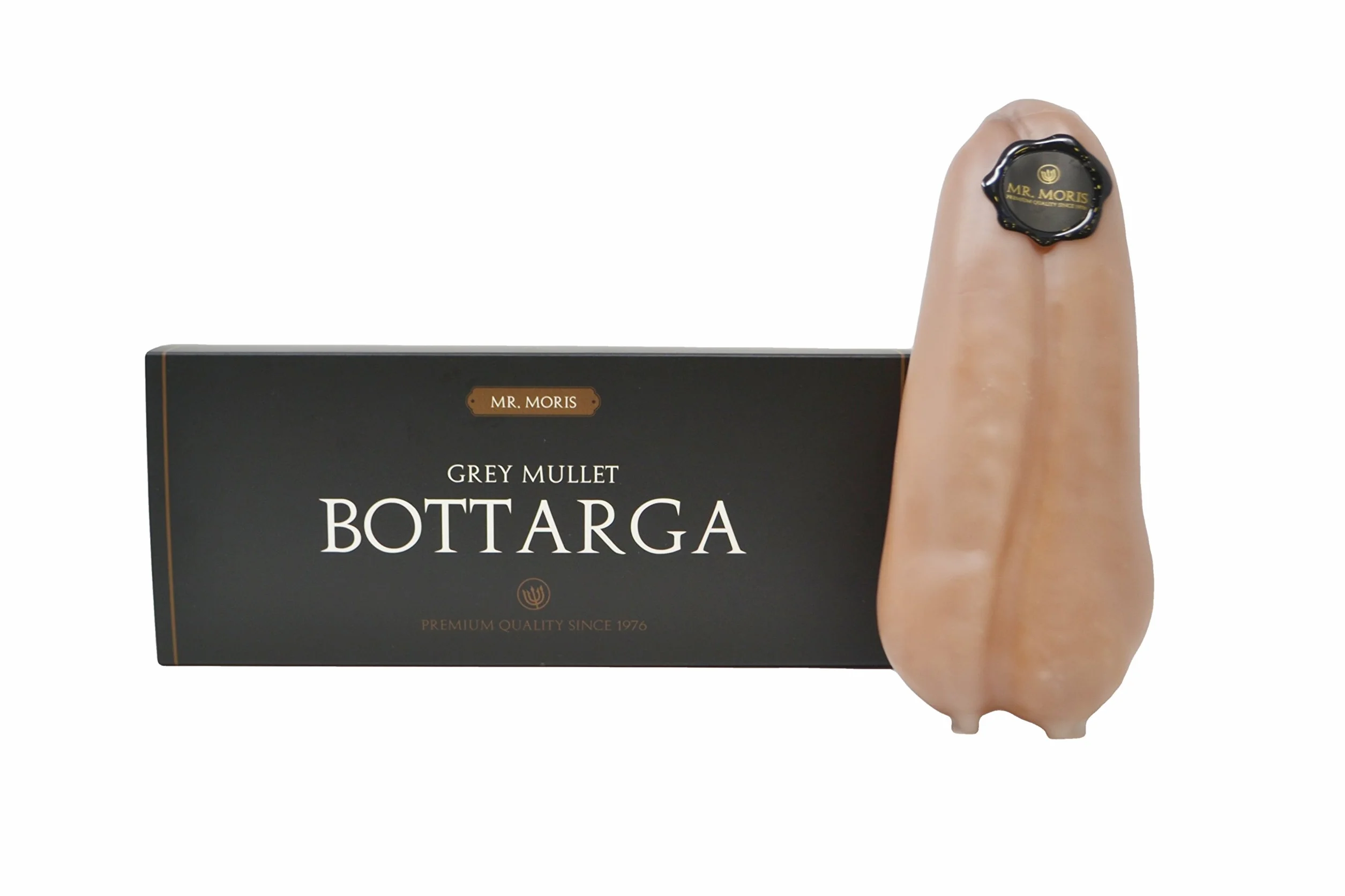 Mr Moris Bottarga Premium Kosher z woskiem morskie około średni 125 g