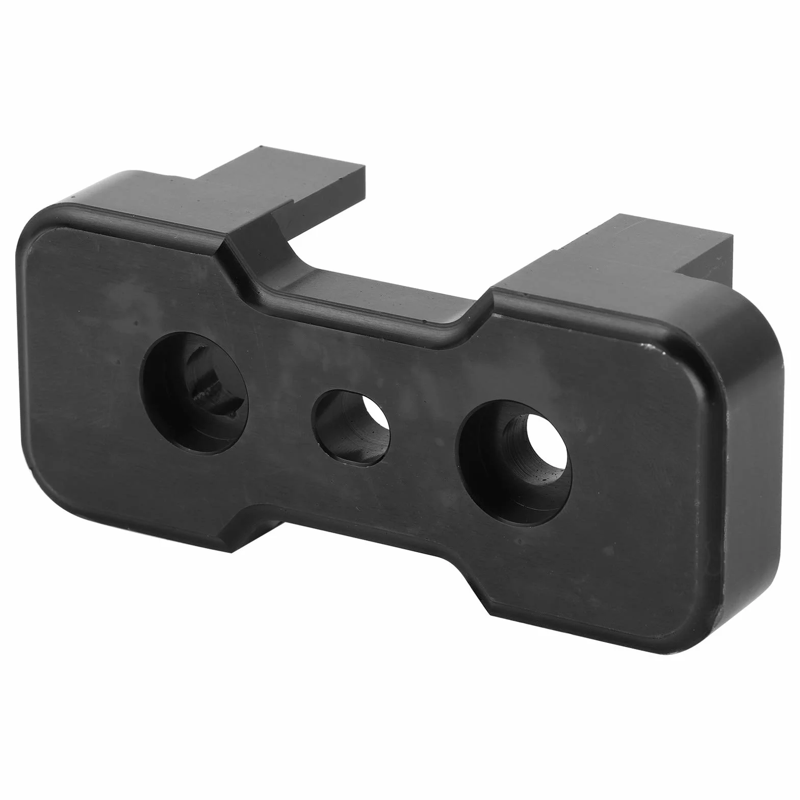 Mocowanie skrzyni biegów wkładka kęs aluminiowy uchwyt do transmisji pasuje do A4/S4/RS4/A5/S5/RS5/Q5/SQ5 stop aluminium czarny 9,9 cm,Automatyczna skrzynia biegów i akcesoria