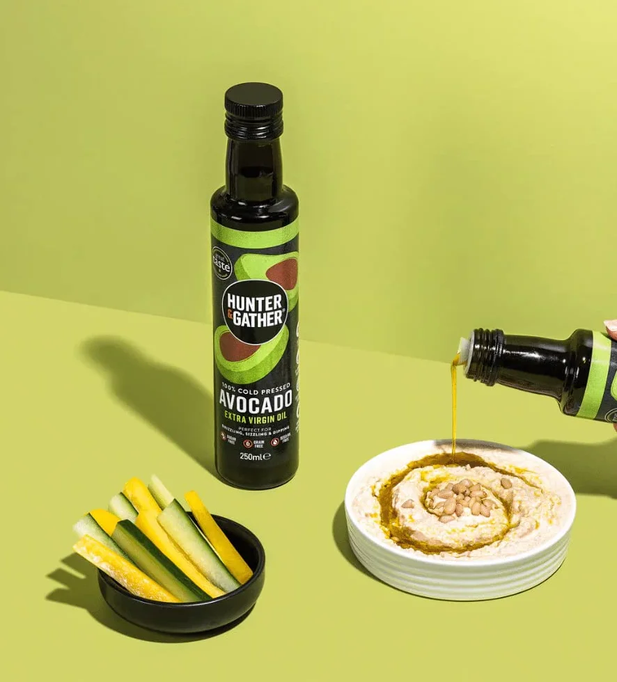 Natywny olejek z awokado, tłoczony na zimno, nierafinowany, 100% naturalny, wszechstronny olejek z awokado, bez cukru, glutenu lub produktów mlecznych (500 ml)