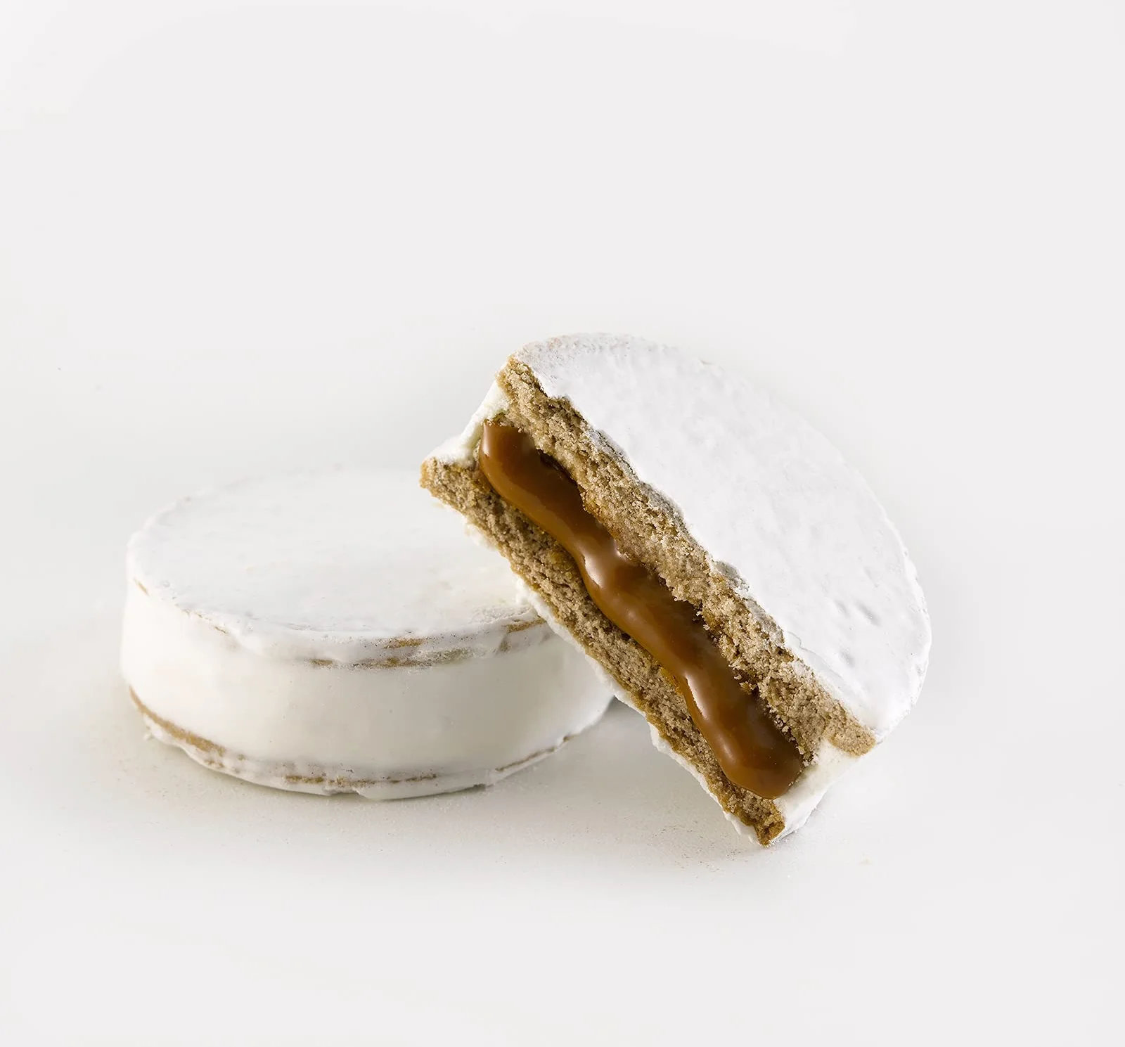 Havanna | Alfajores z Bezą | Ciastka w Polewie z Nadzieniem z Dulce de Leche | 12 sztuk | 564g