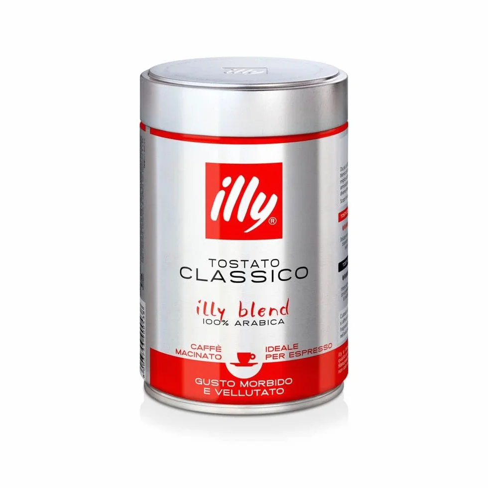 illy Classico, Kawa mielona, Średnio palona, 100% Arabica, 250g