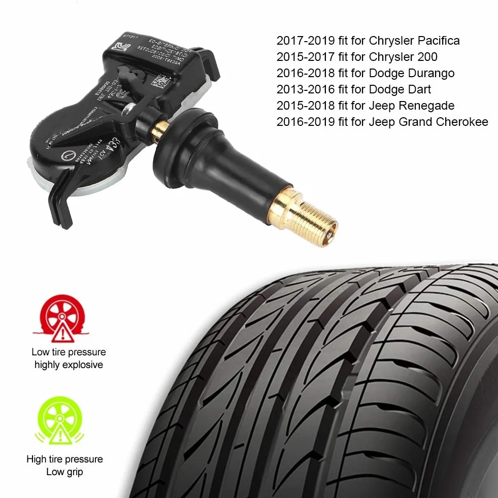 TPMS 68313387AA czujnik monitorowania ciśnienia w oponach samochodu 68105280AF
